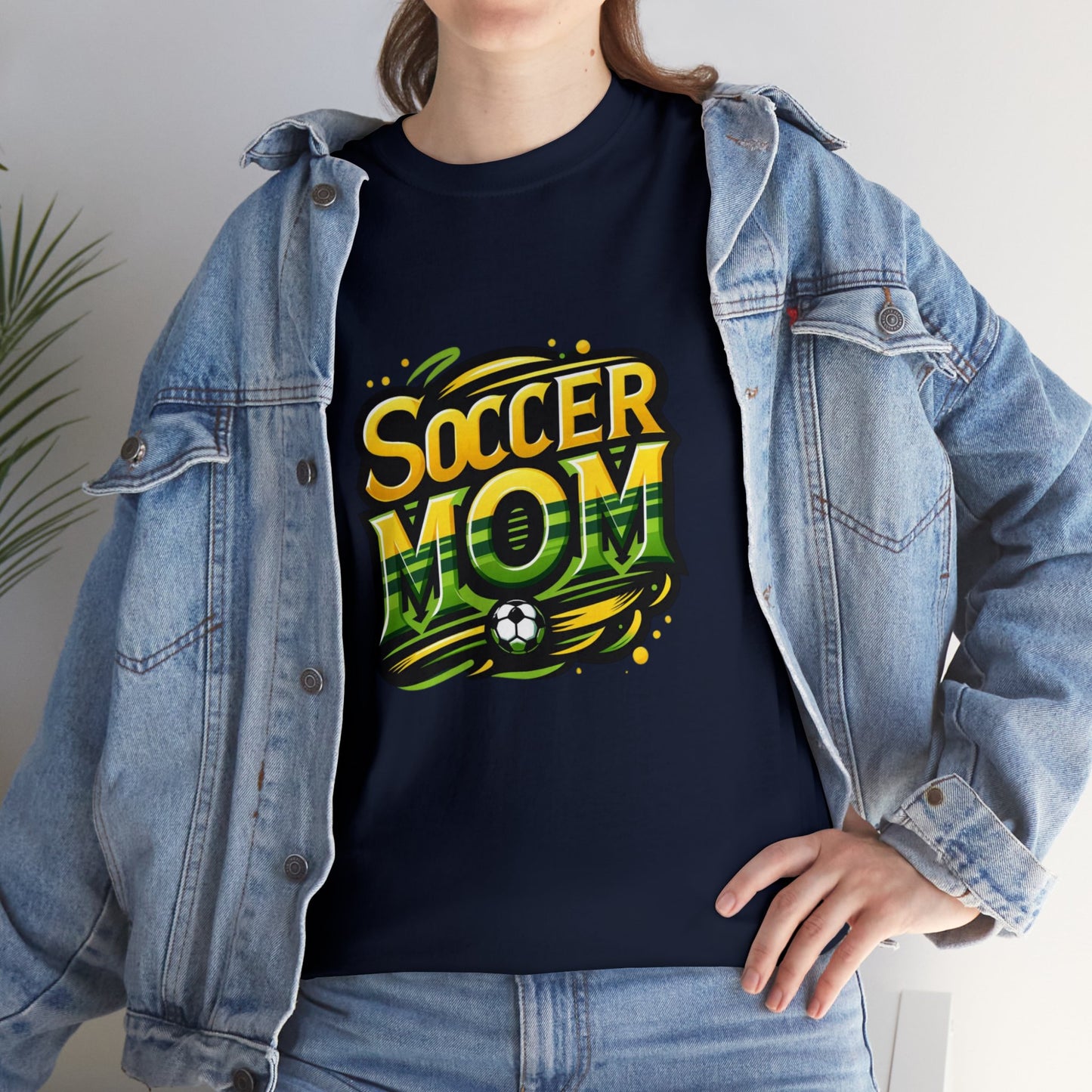 Soccer Mom Unisex Heavy Cotton Tee