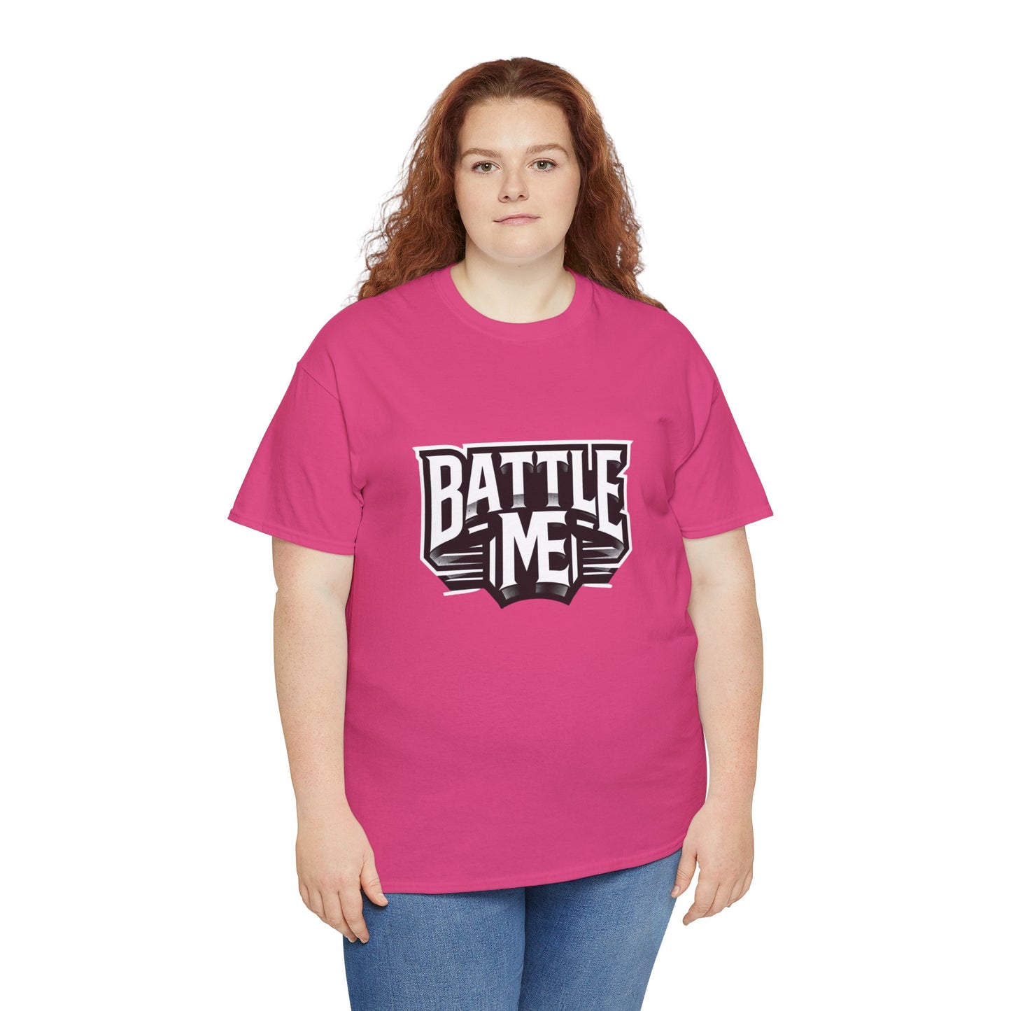 Heavy Cotton Tshirt Unisex for Battle on Live