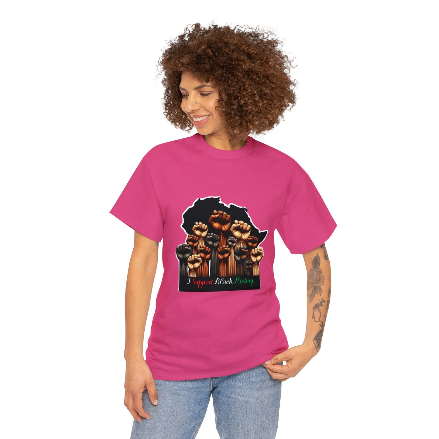 Black History Month I Support Black History Tees