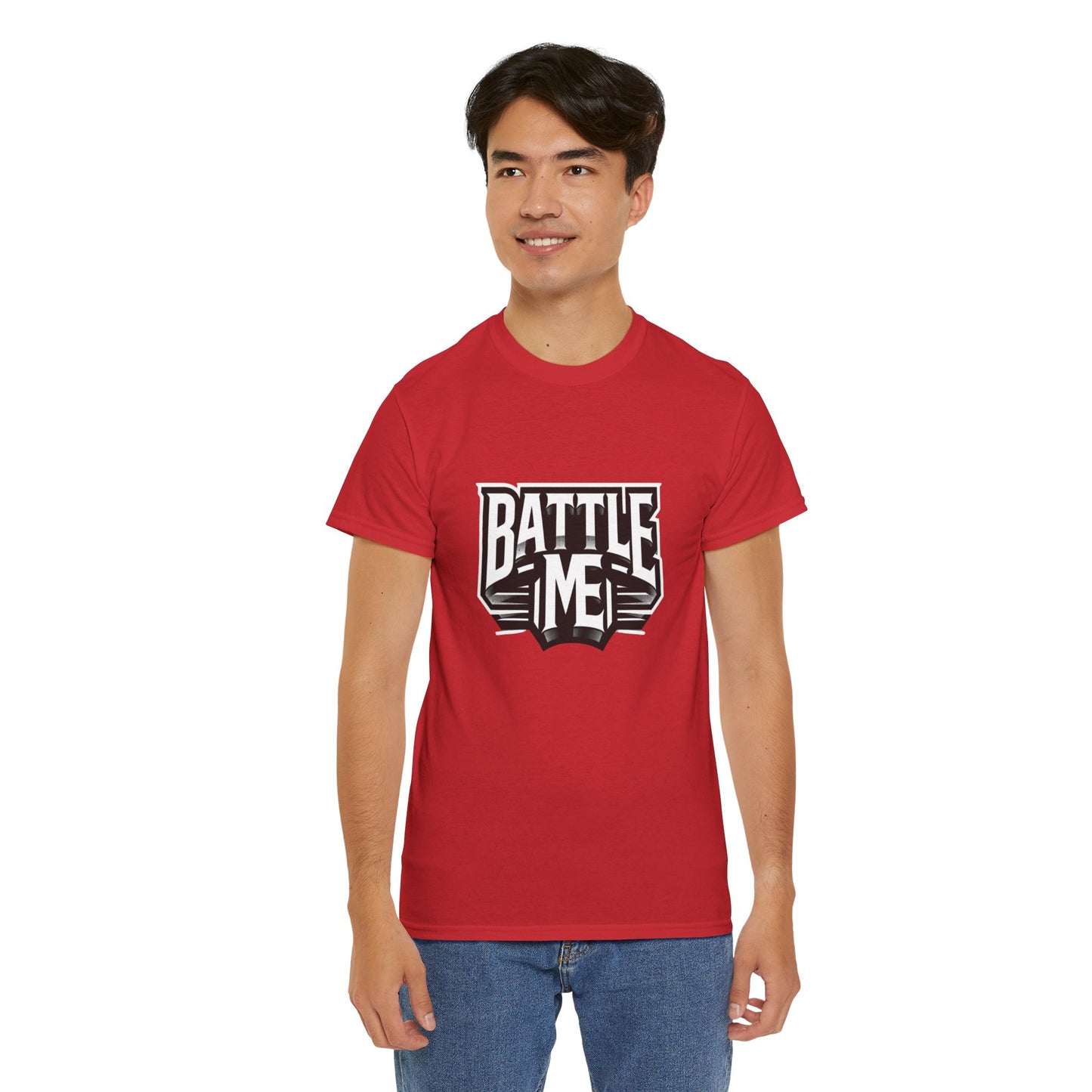 Heavy Cotton Tshirt Unisex for Battle on Live