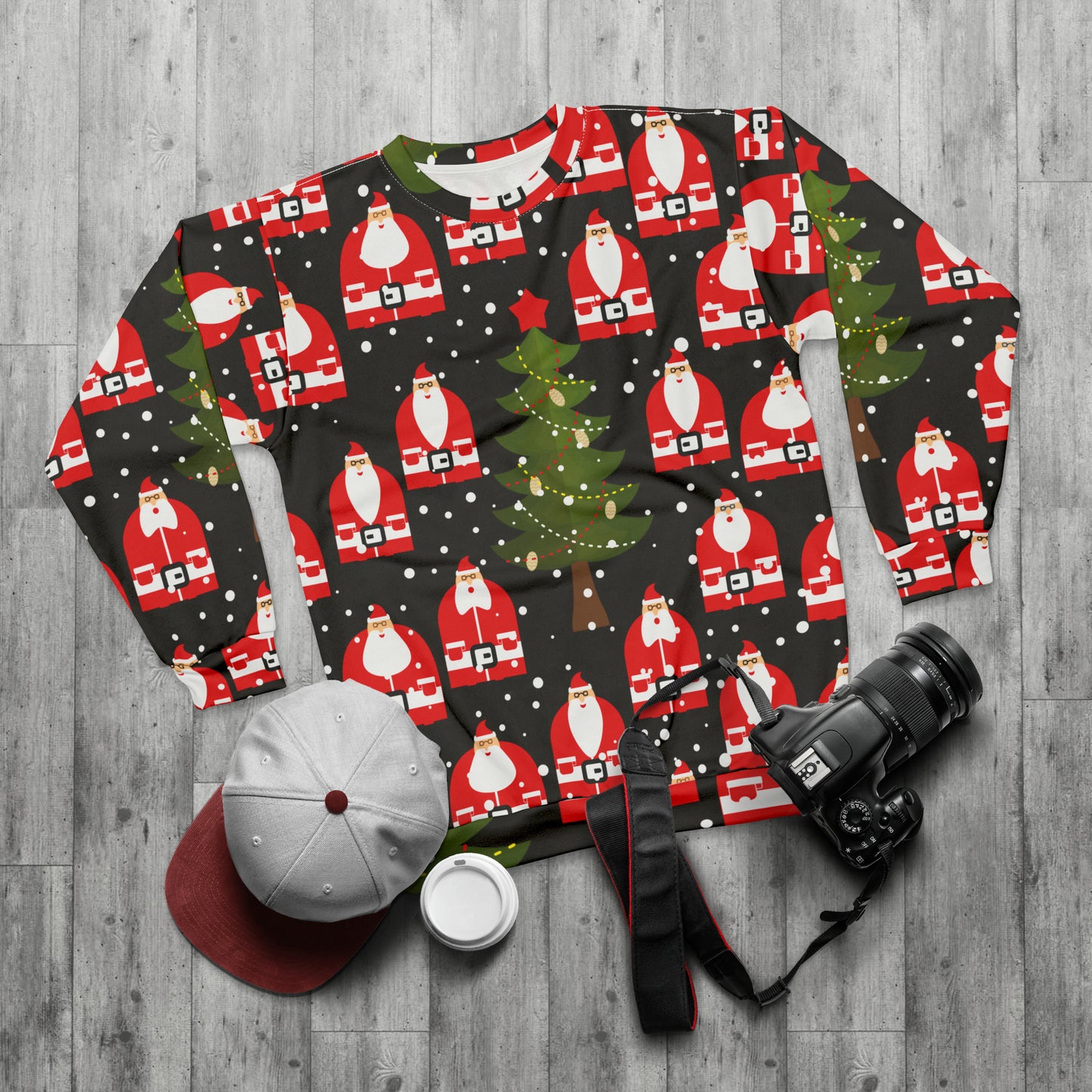 Christmas Ugly Sweater All Over Print Unisex Sweatshirt 8