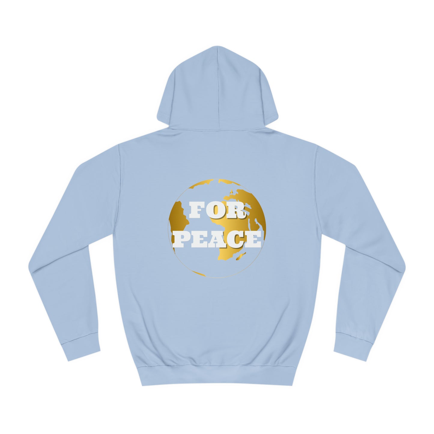 Unisex College Hoodie Time to Pray for Peace Design