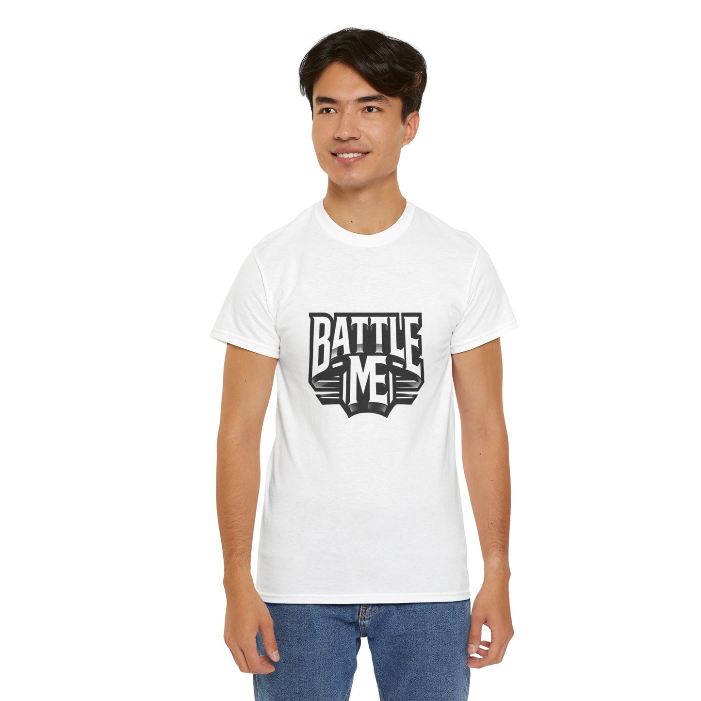 Heavy Cotton Tshirt Unisex for Battle on Live