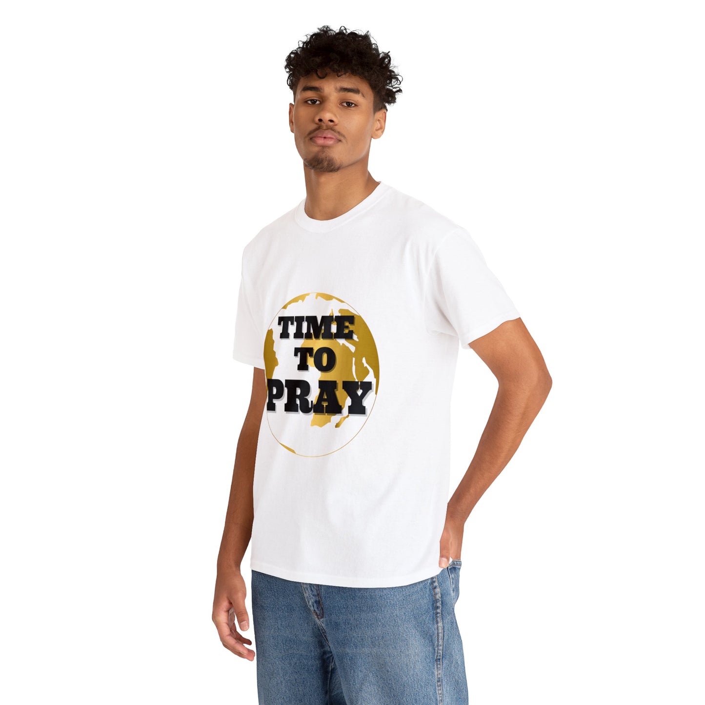 Unisex Heavy Cotton Tee Time to Pray Tee