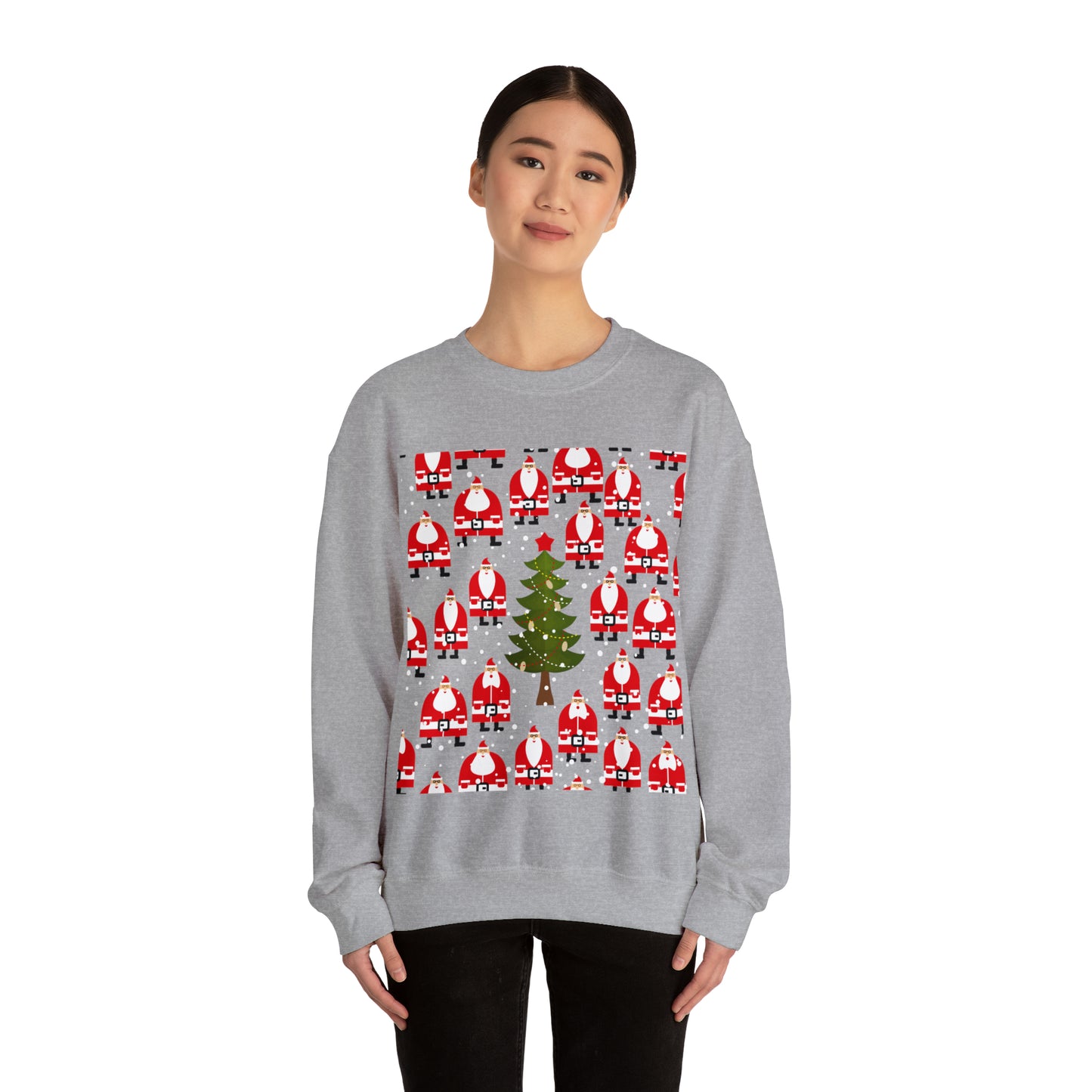 Unisex Heavy Blend™ Crewneck Christmas Ugly Sweatshirt9