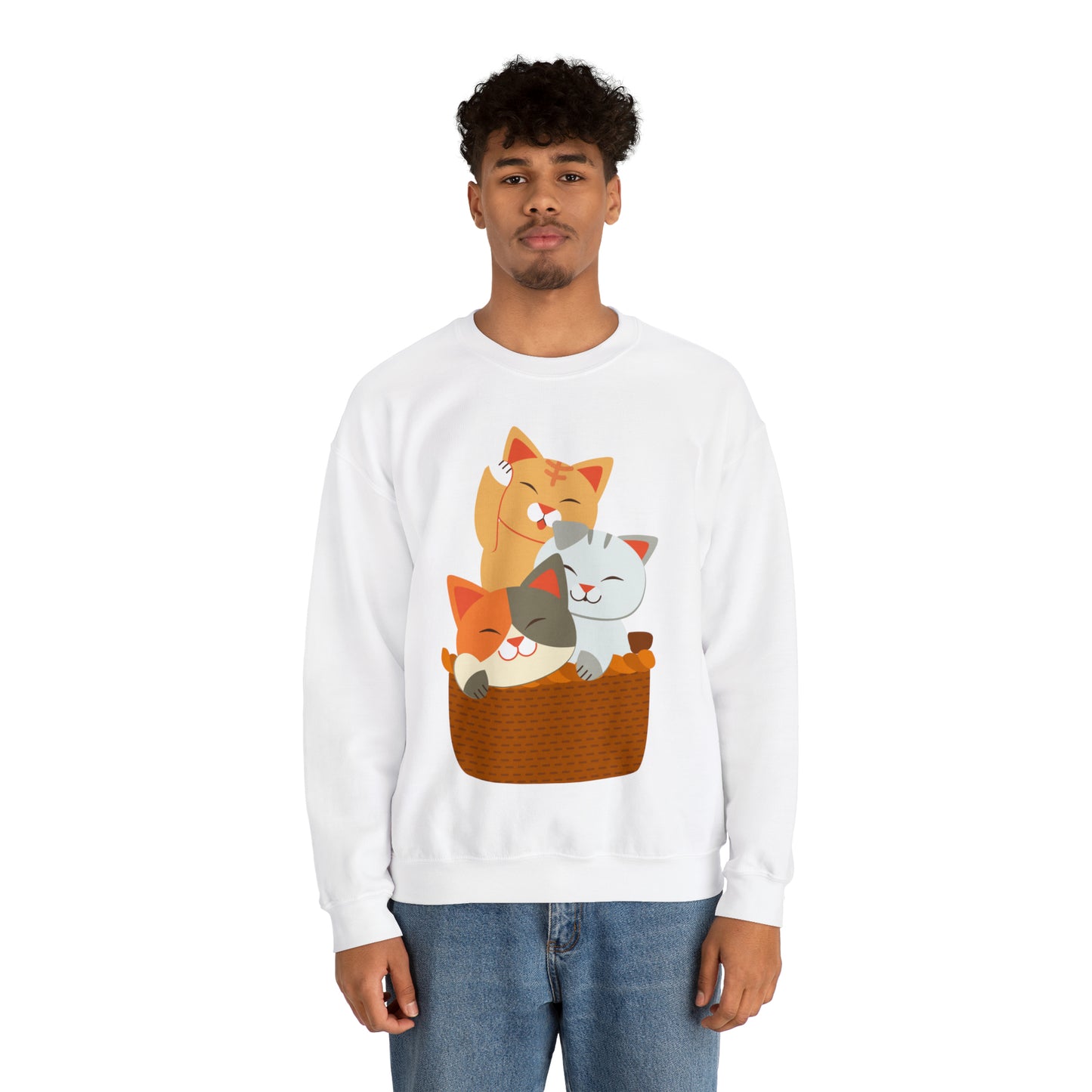 Unisex Heavy Blend™ Crewneck Christmas Ugly Sweatshirt7