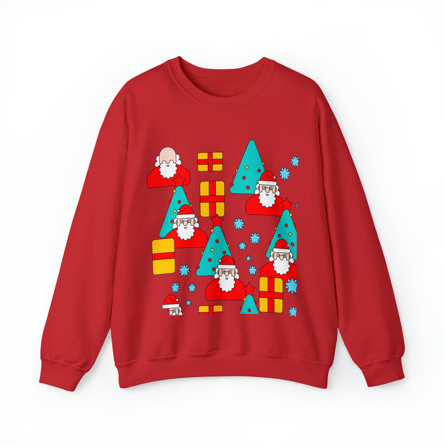 Unisex Heavy Blend™ Crewneck Christmas Ugly Sweatshirt20