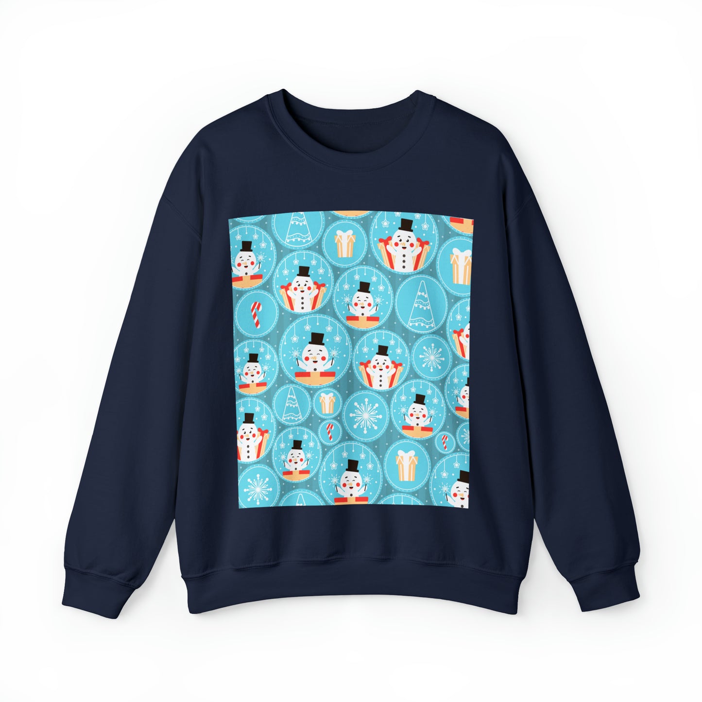 Unisex Heavy Blend™ Crewneck Christmas Ugly Sweatshirt5