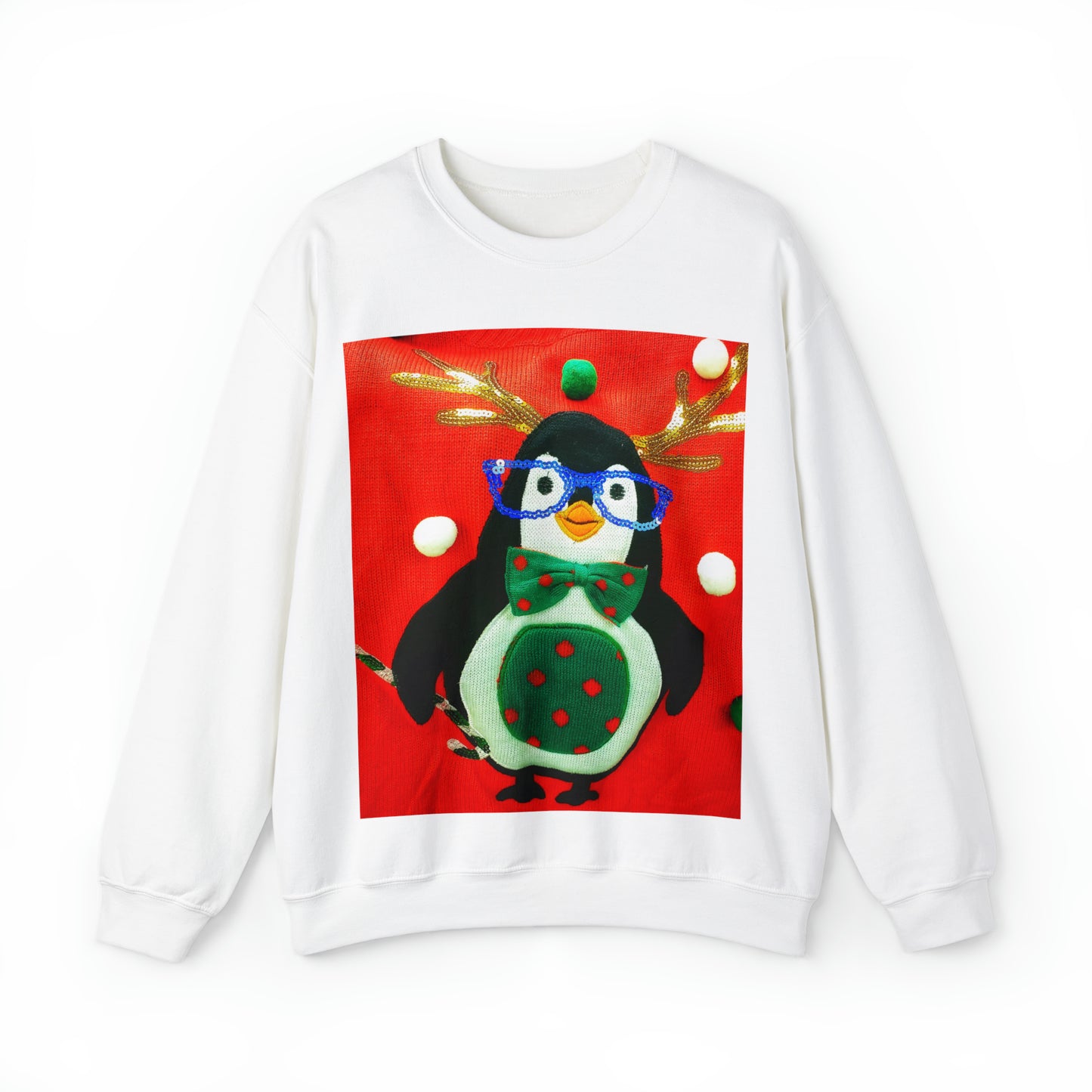 Unisex Heavy Blend™ Crewneck Christmas Ugly Sweatshirt