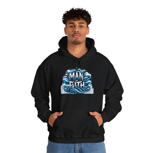 Unisex Heavy Blend™ Hooded Sweatshirt Man of Faith