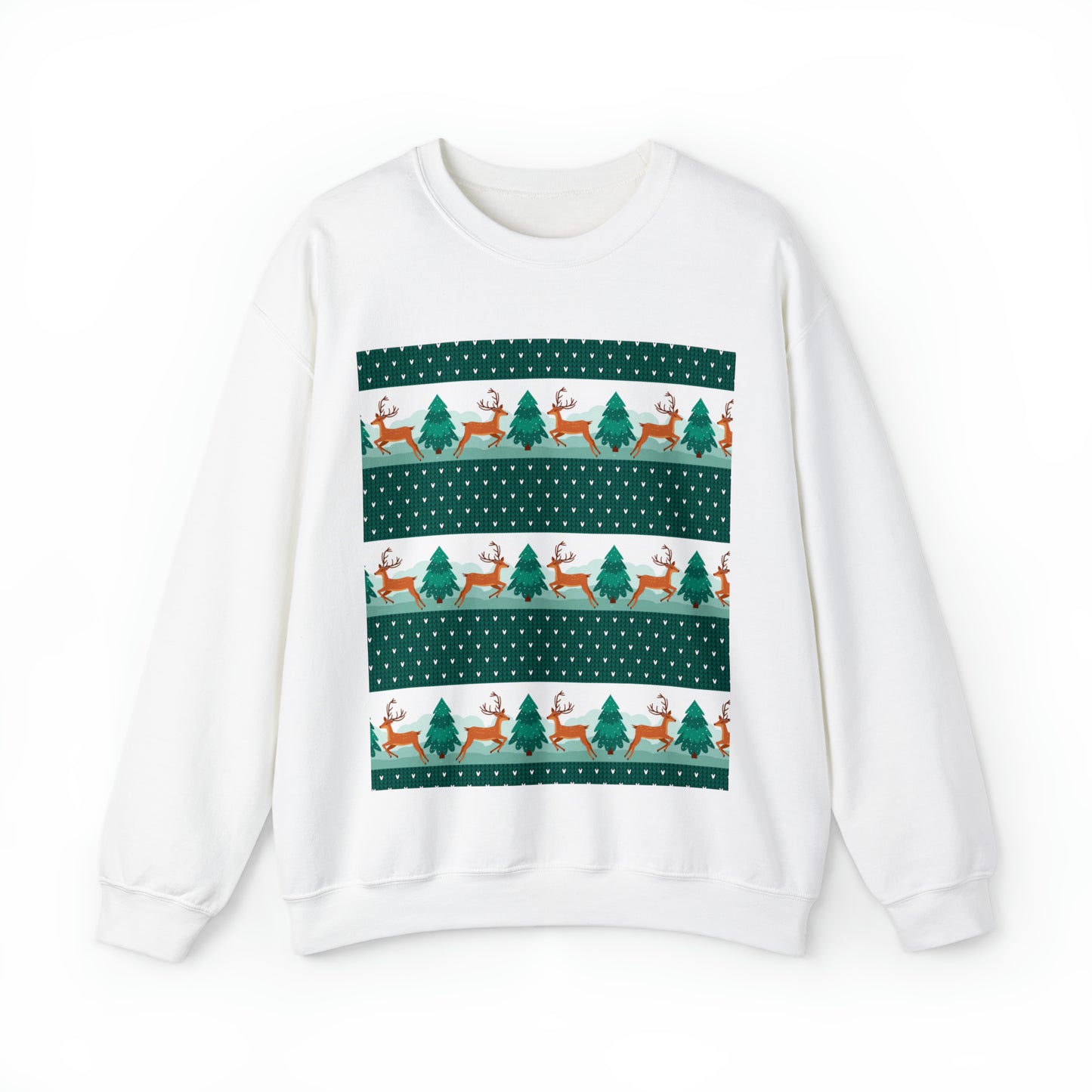 Unisex Heavy Blend™ Crewneck Christmas Ugly Sweatshirt3