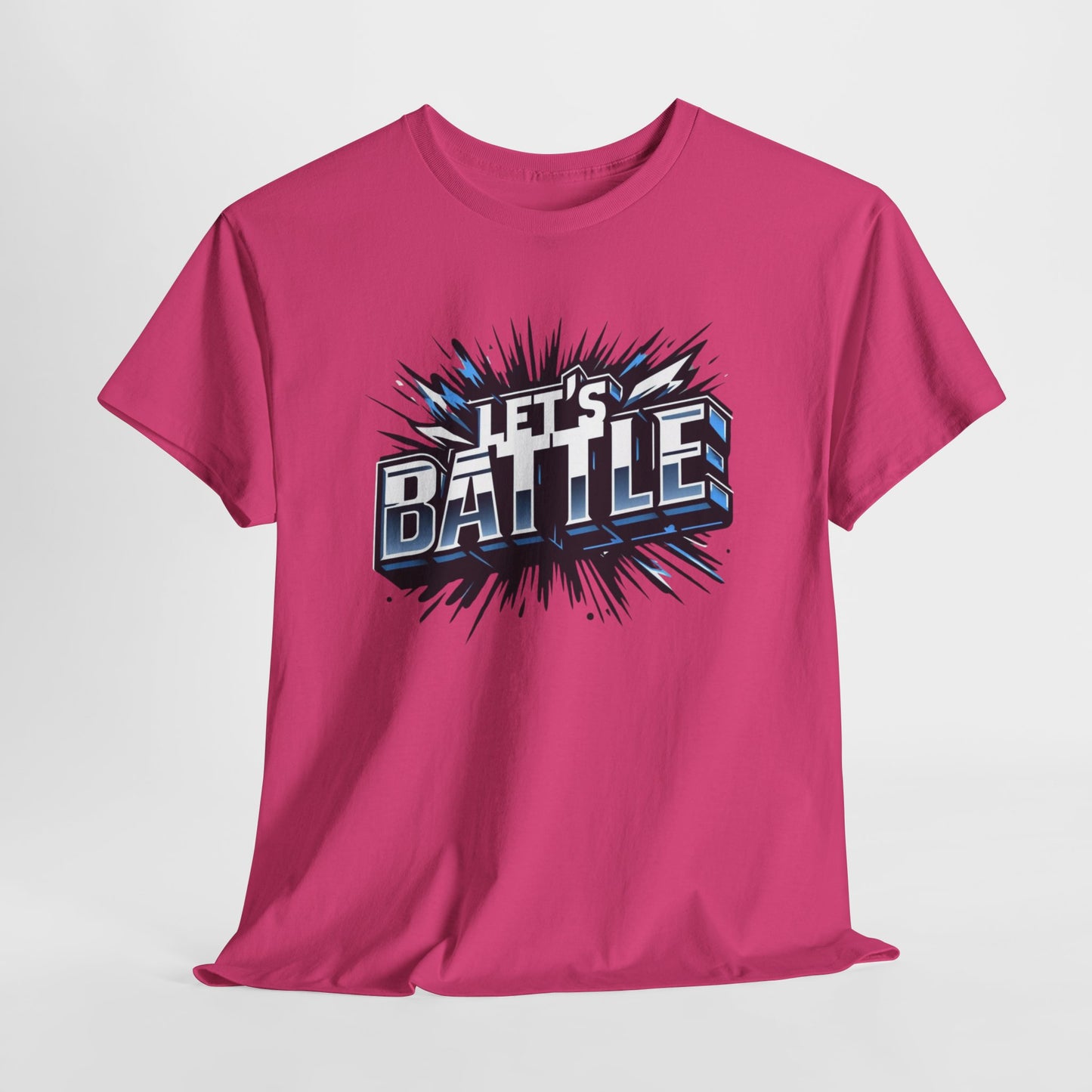 Heavy Cotton Tshirt for Male and Female Lets Battle