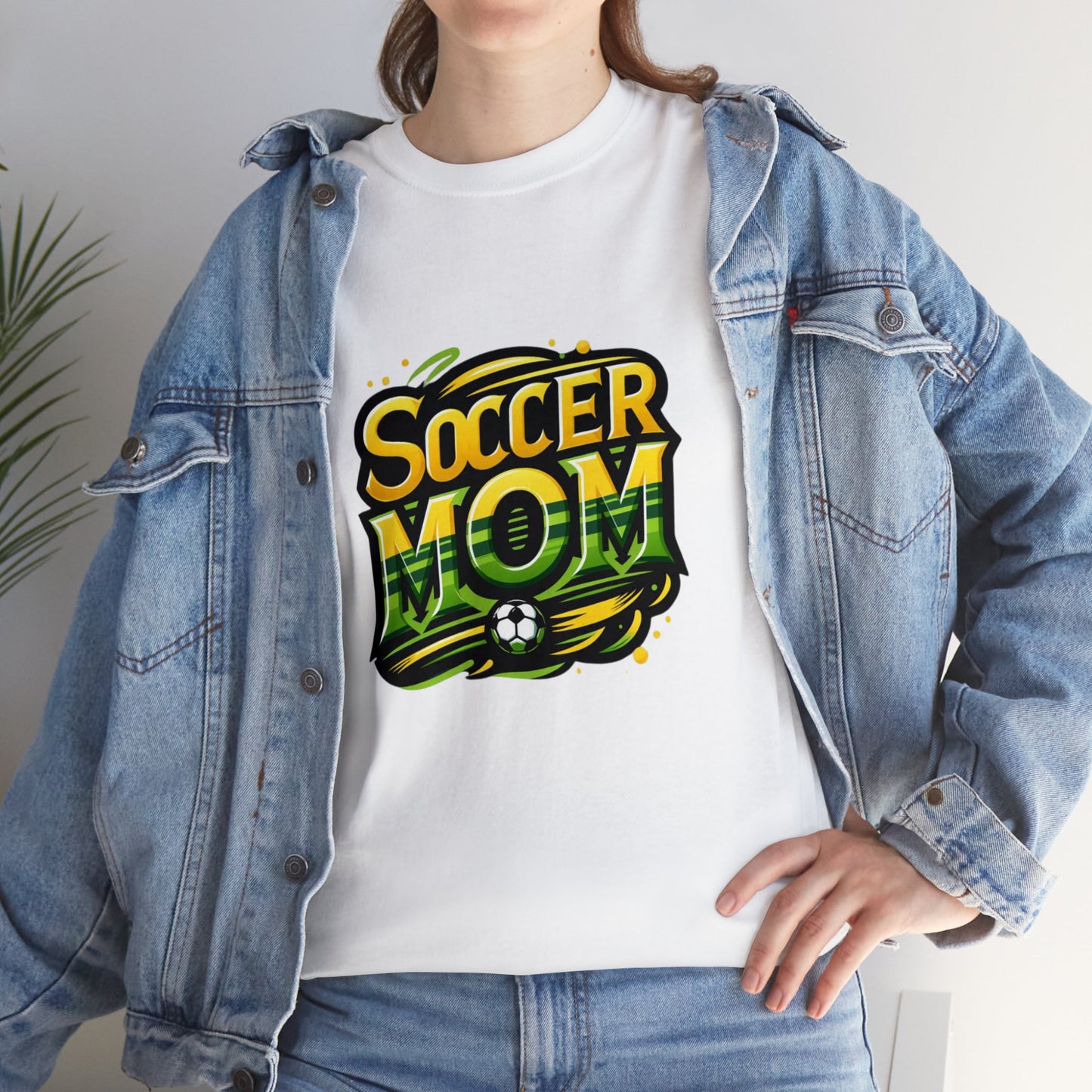 Soccer Mom Unisex Heavy Cotton Tee