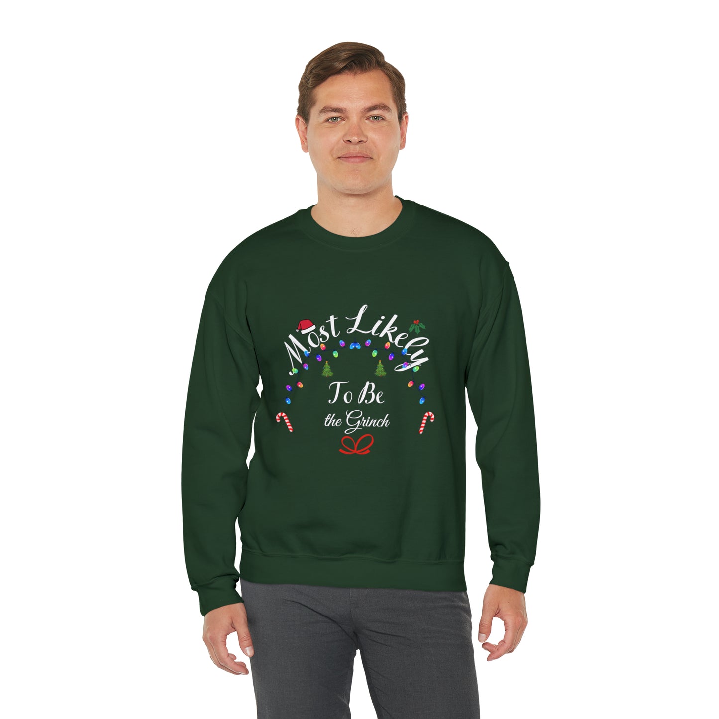 Most Likely to be the Grinch Christmas Ugly Sweater