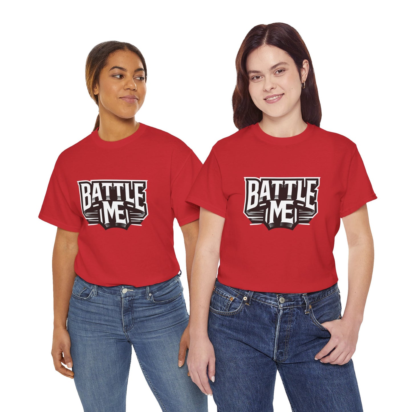 Heavy Cotton Tshirt Unisex for Battle on Live