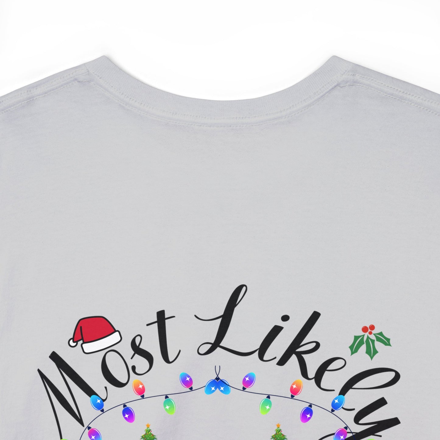 Christmas Ugly Tees Unisex Heavy Cotton Tee in the Tinsel