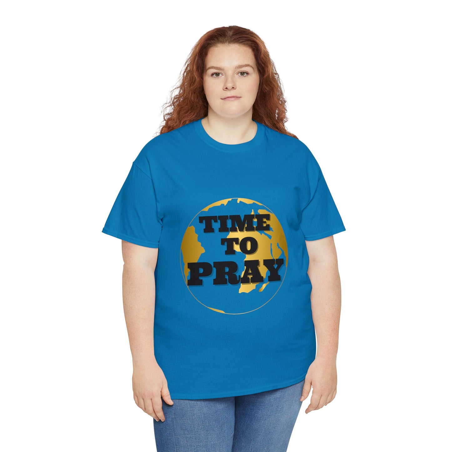 Unisex Heavy Cotton Tee Time to Pray Tee