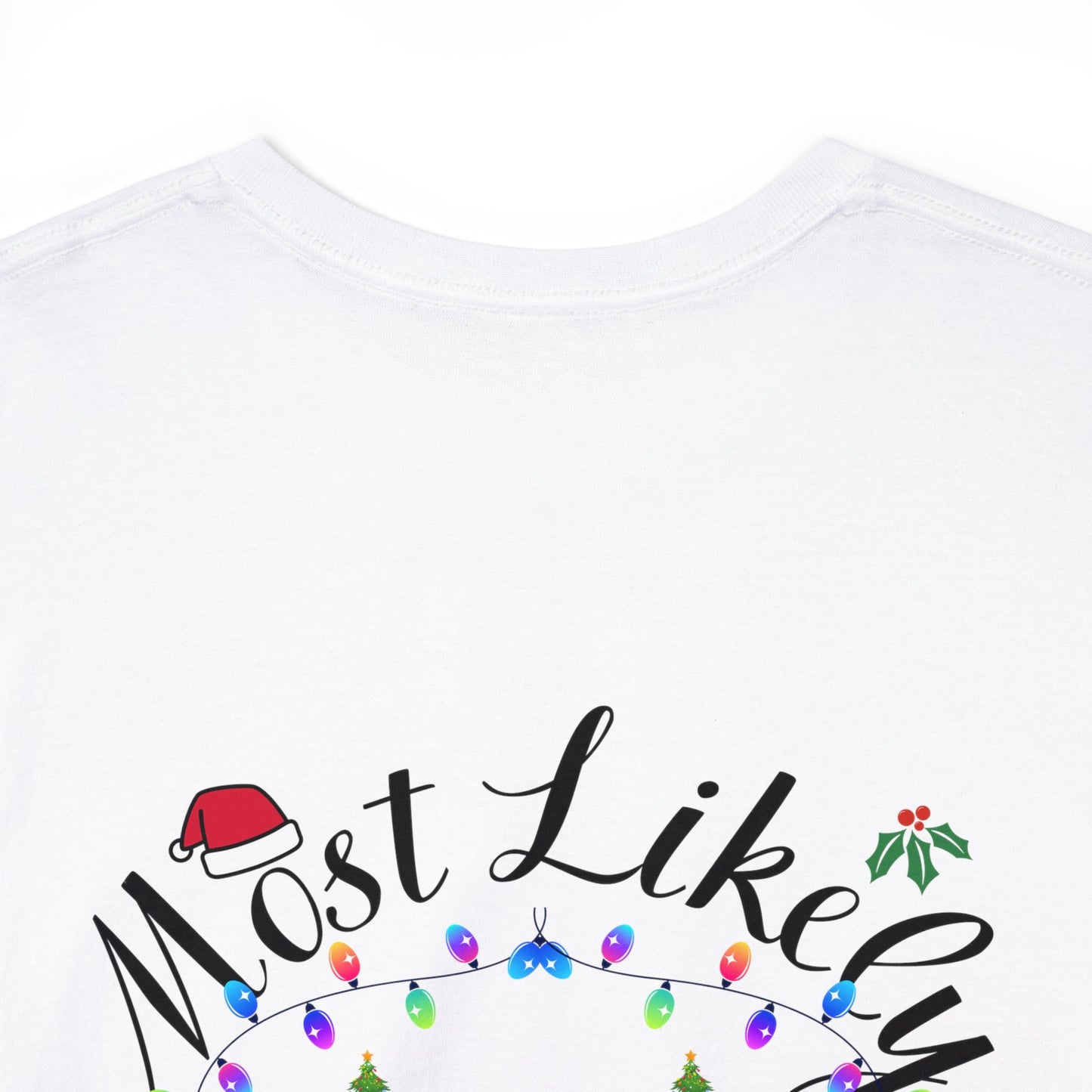 Christmas Ugly Tees Unisex Heavy Cotton Tee in the Tinsel