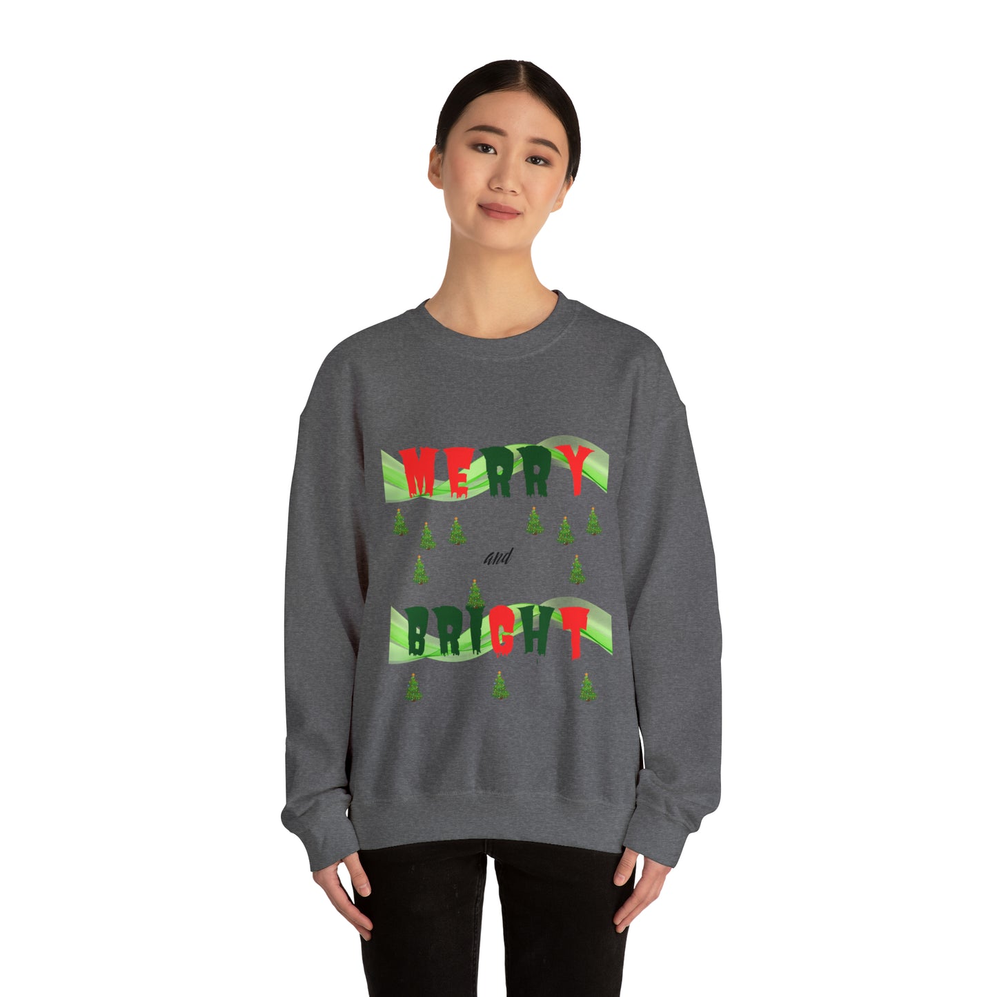 Merry and Bright Christmas Ugly Sweater