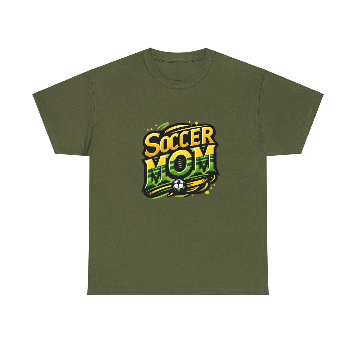 Soccer Mom Unisex Heavy Cotton Tee