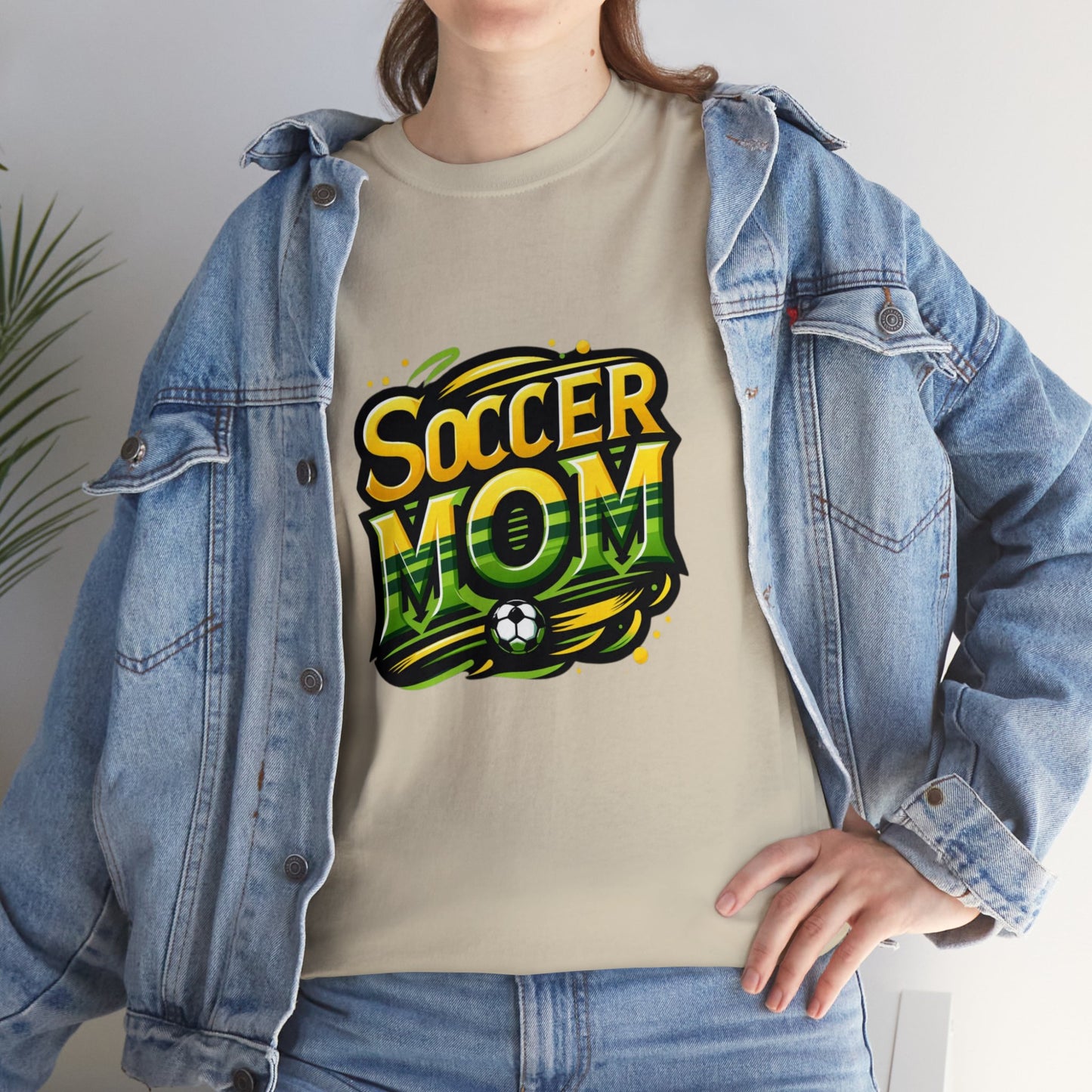 Soccer Mom Unisex Heavy Cotton Tee