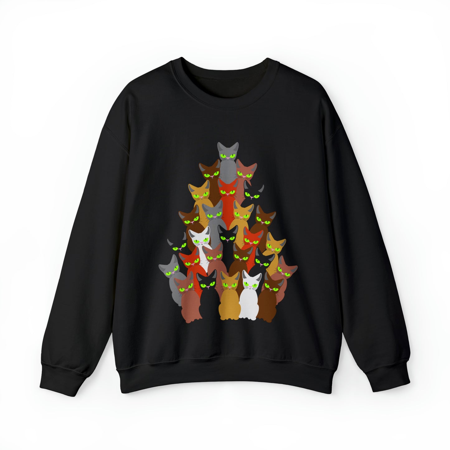 Unisex Heavy Blend™ Crewneck Christmas Ugly Sweatshirt12