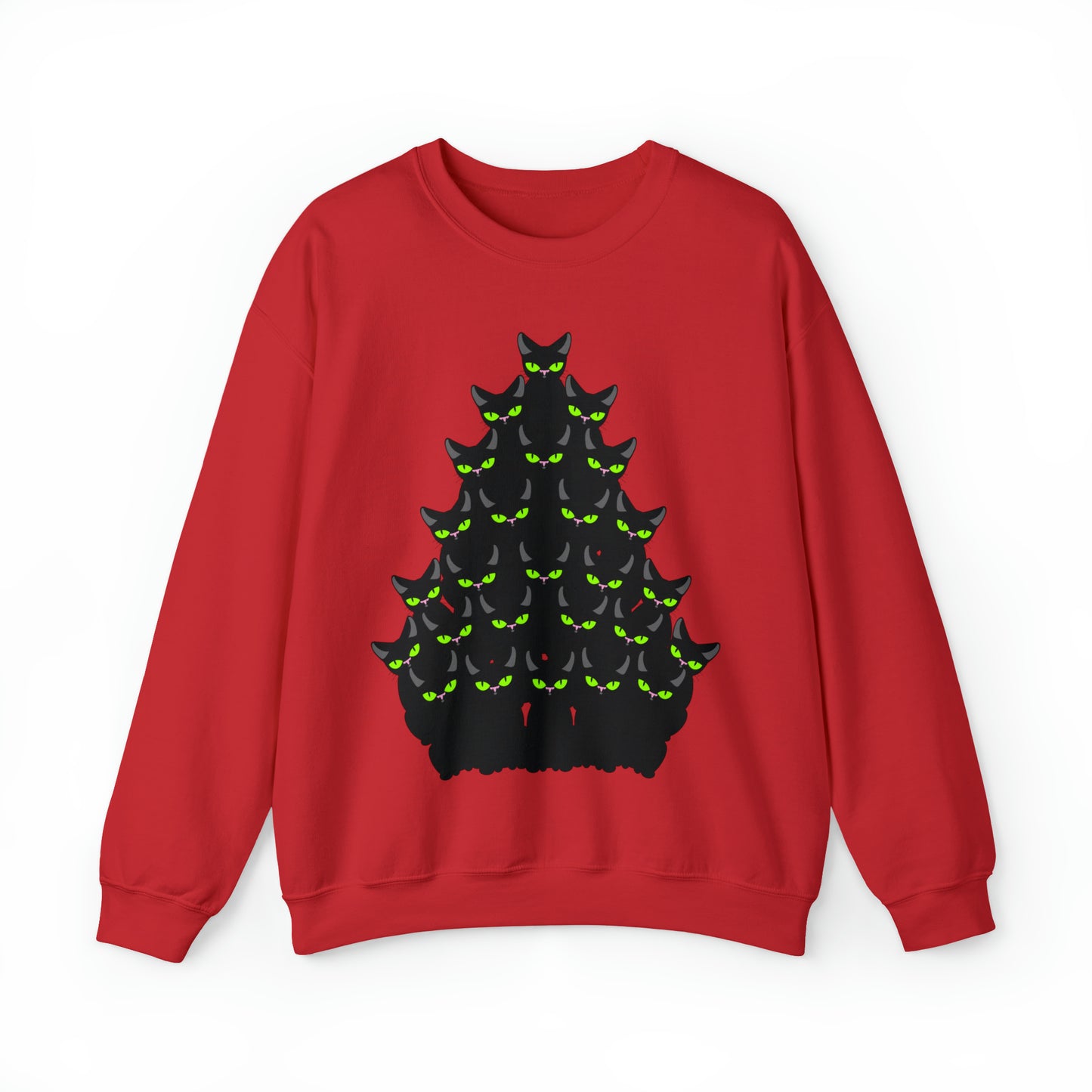 Unisex Heavy Blend™ Crewneck Christmas Ugly Sweatshirt13