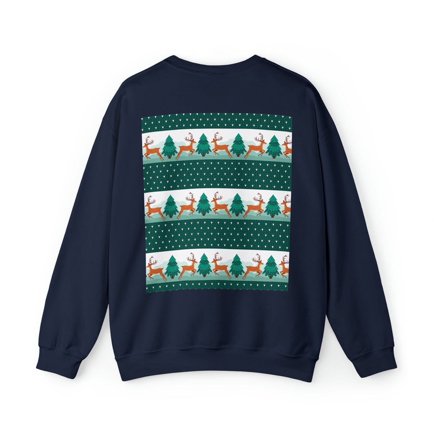 Unisex Heavy Blend™ Crewneck Christmas Ugly Sweatshirt3