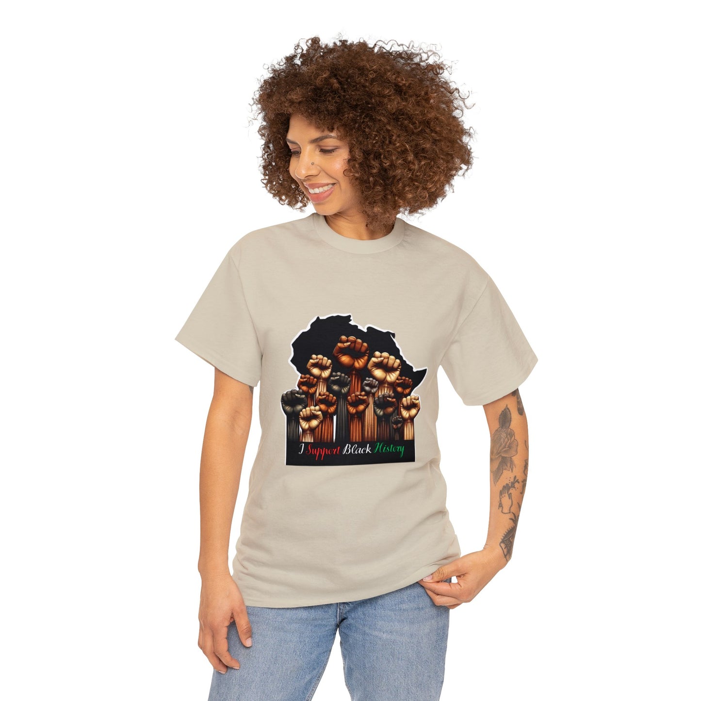 Black History Month I Support Black History Tees