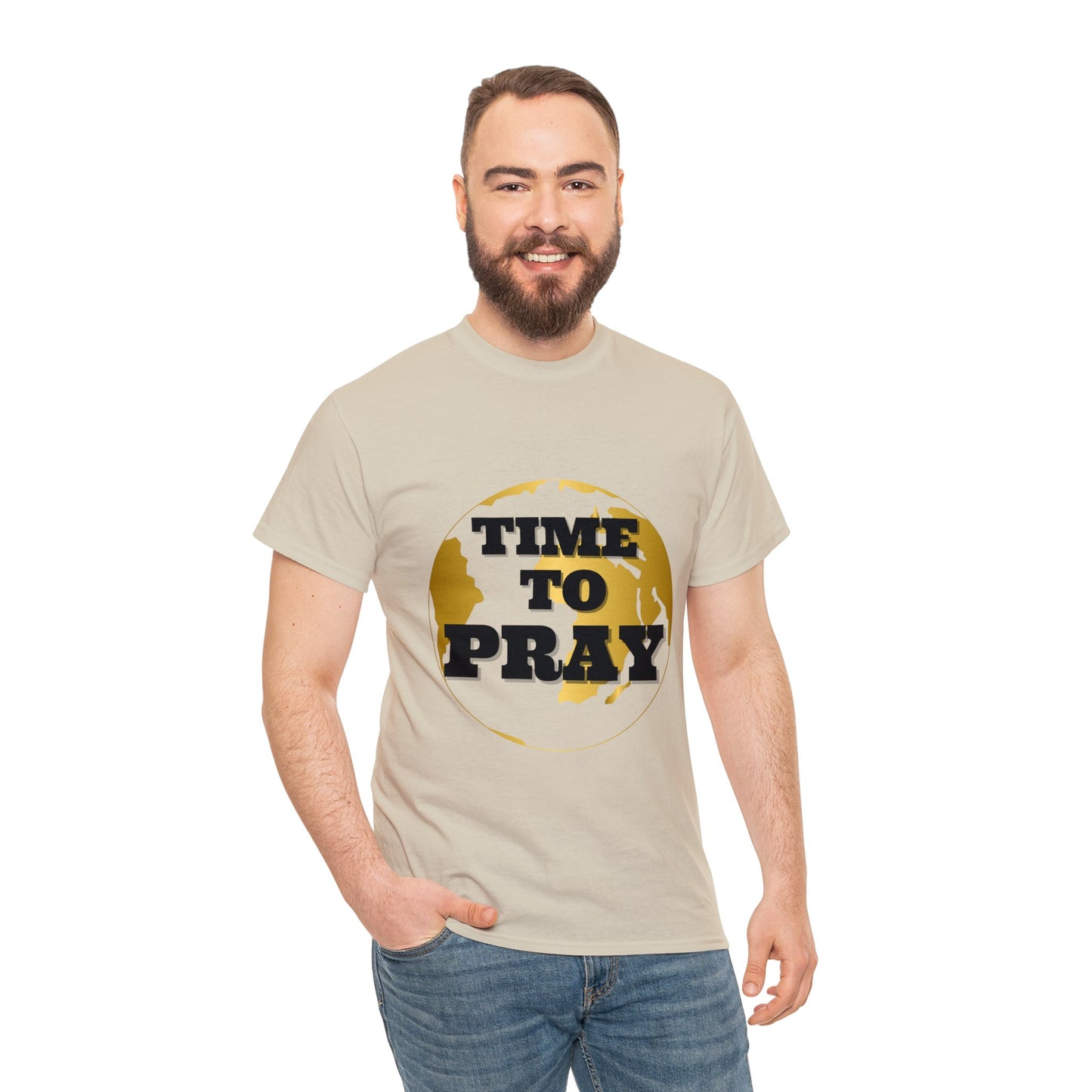 Unisex Heavy Cotton Tee Time to Pray Tee