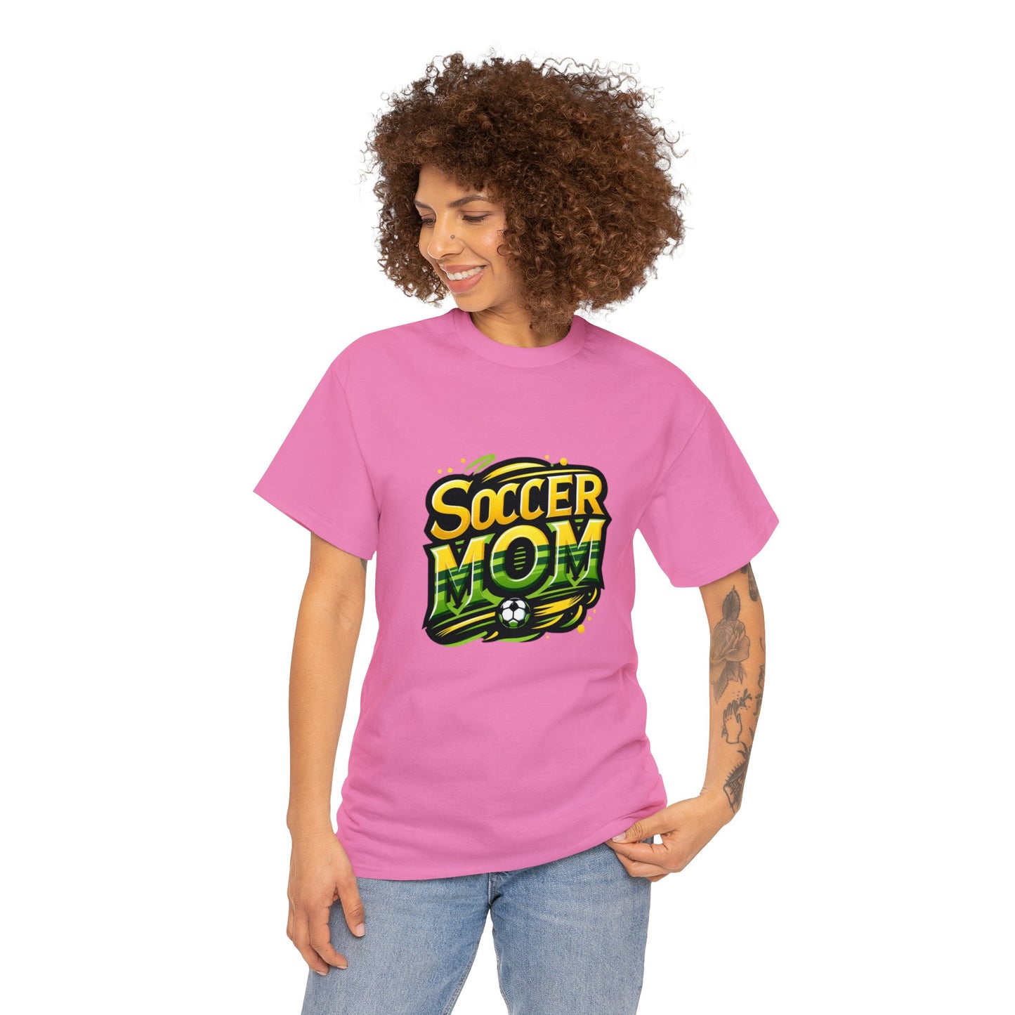 Soccer Mom Unisex Heavy Cotton Tee