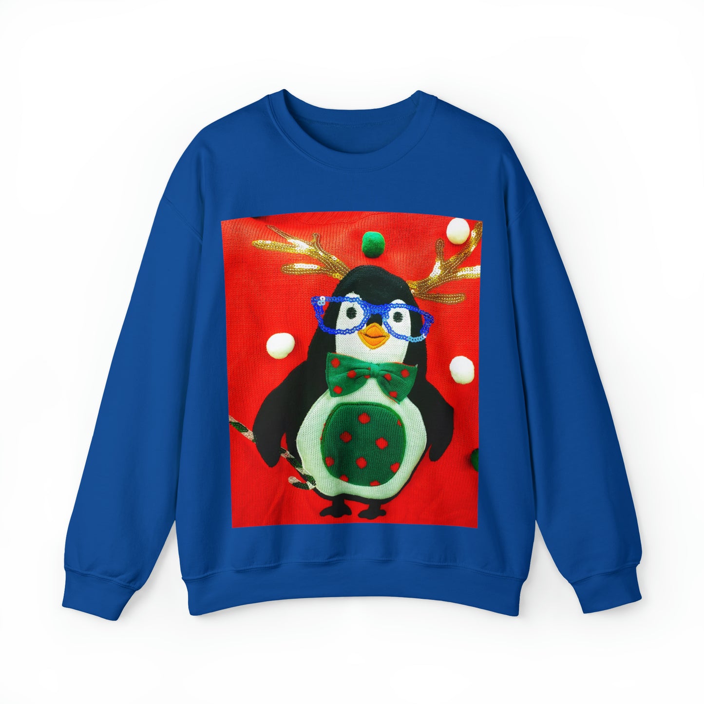 Unisex Heavy Blend™ Crewneck Christmas Ugly Sweatshirt