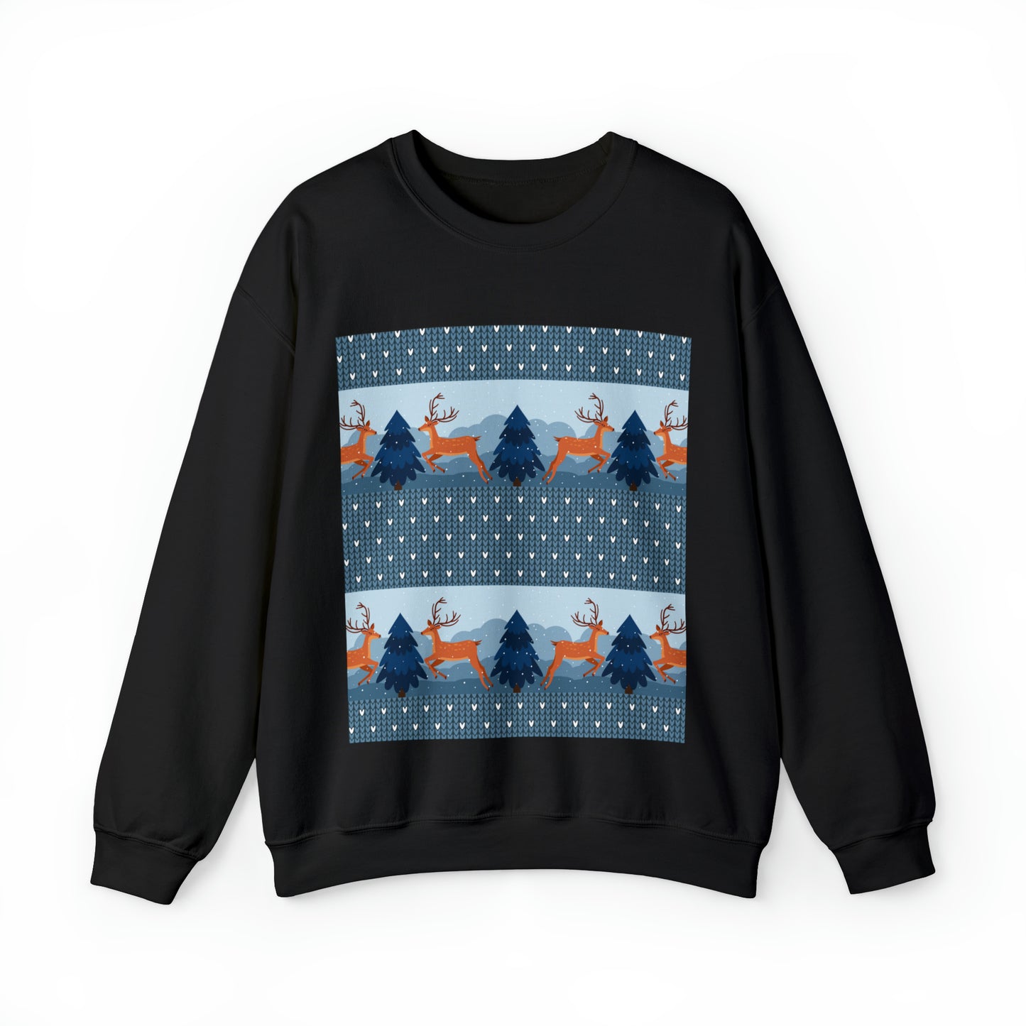 Unisex Heavy Blend™ Crewneck Christmas Ugly Sweatshirt22