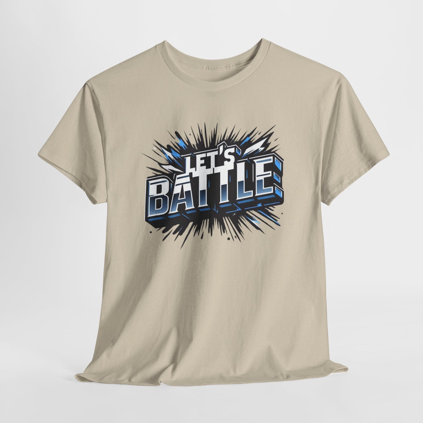 Heavy Cotton Tshirt for Male and Female Lets Battle