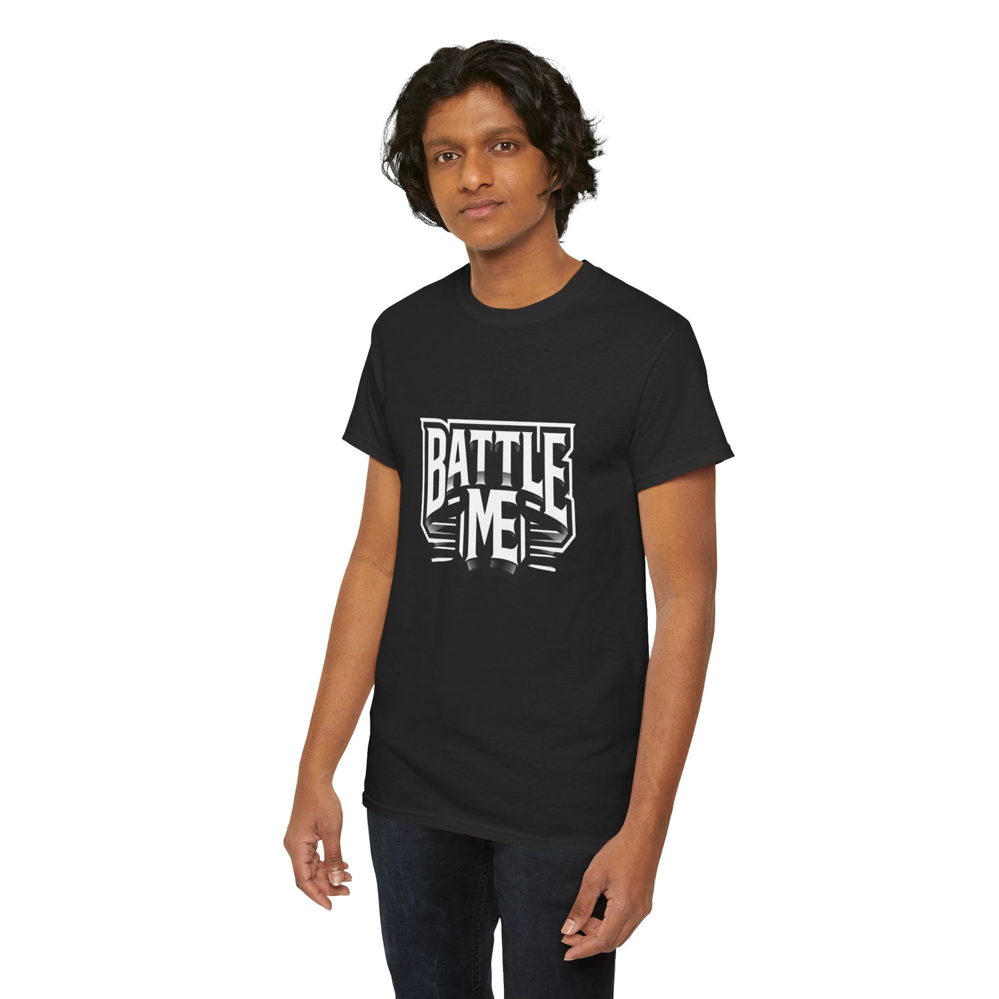 Heavy Cotton Tshirt Unisex for Battle on Live