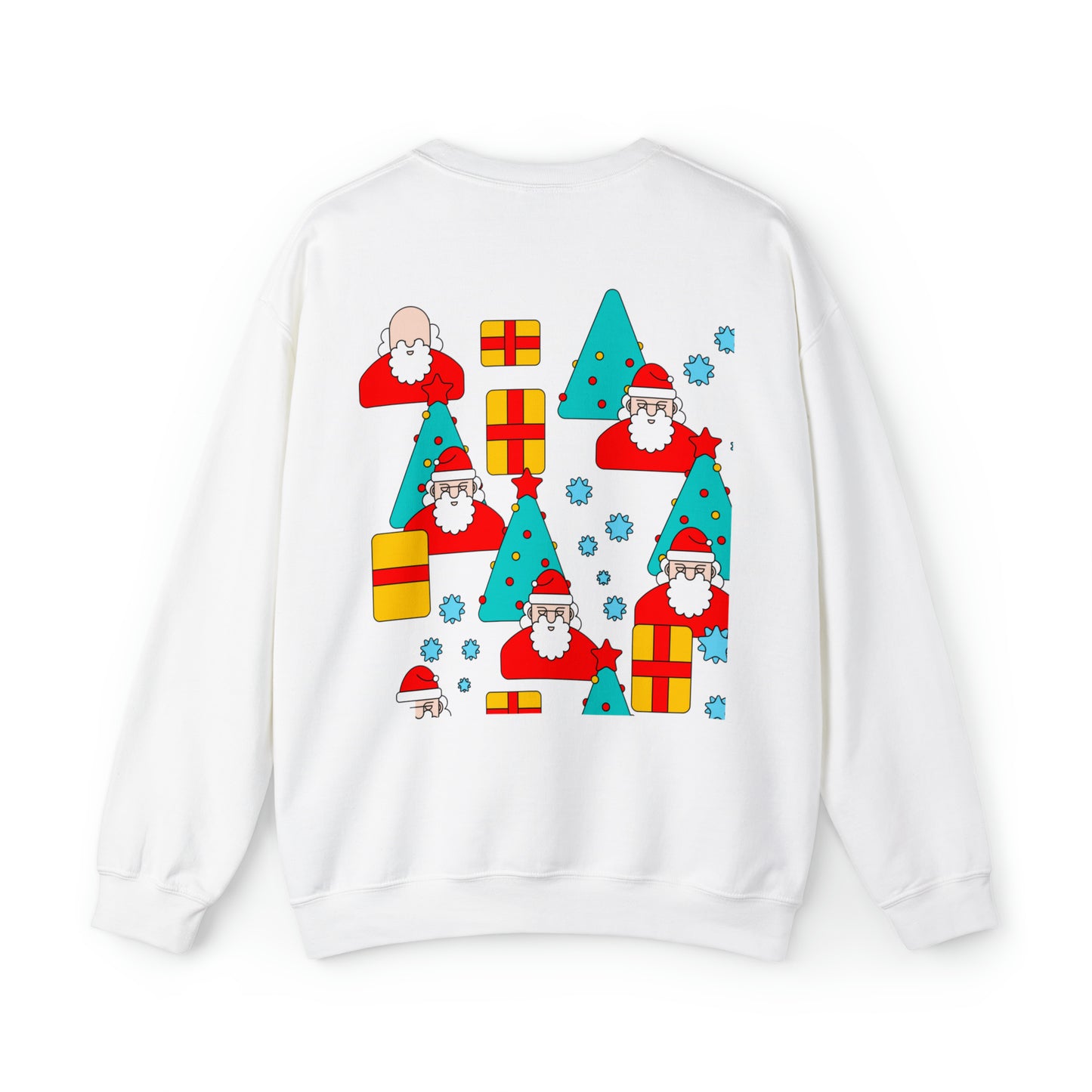 Unisex Heavy Blend™ Crewneck Christmas Ugly Sweatshirt20