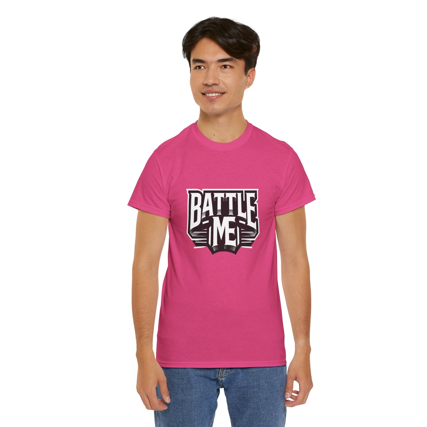 Heavy Cotton Tshirt Unisex for Battle on Live