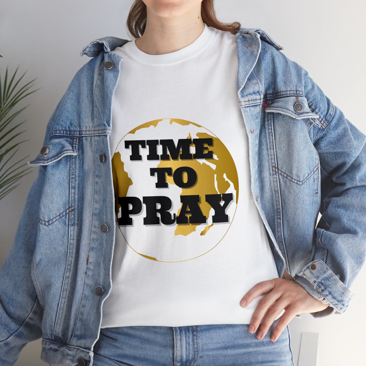 Unisex Heavy Cotton Tee Time to Pray Tee