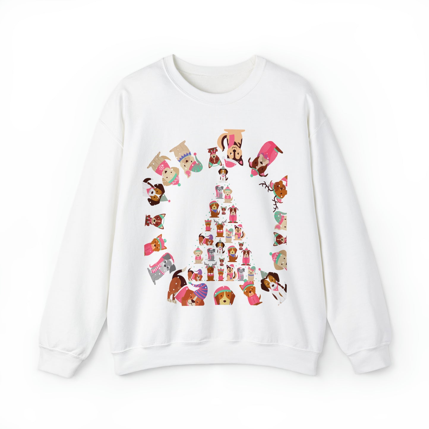 Unisex Heavy Blend™ Crewneck Christmas Ugly Sweatshirt6