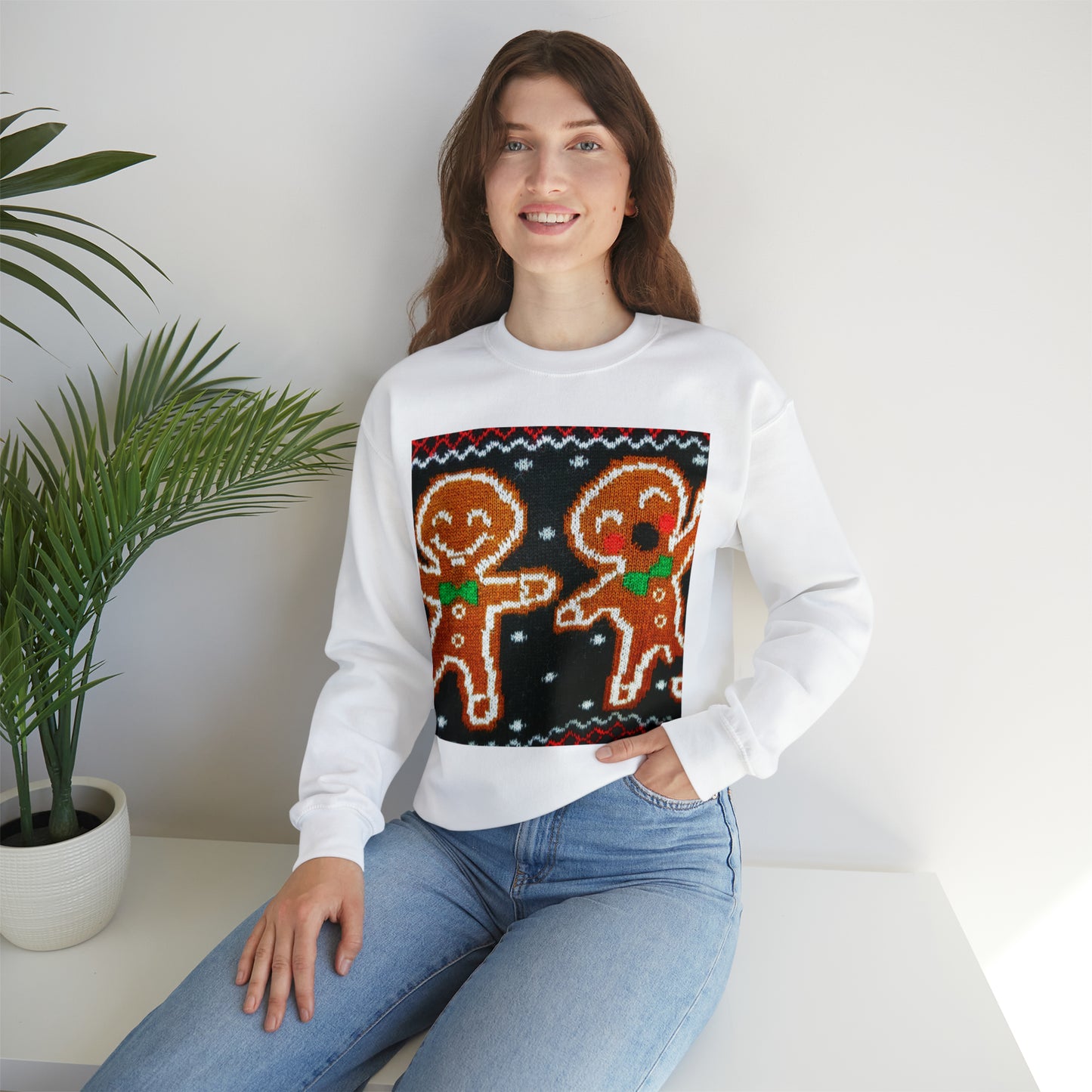 Unisex Heavy Blend™ Crewneck Christmas Ugly Sweatshirt2