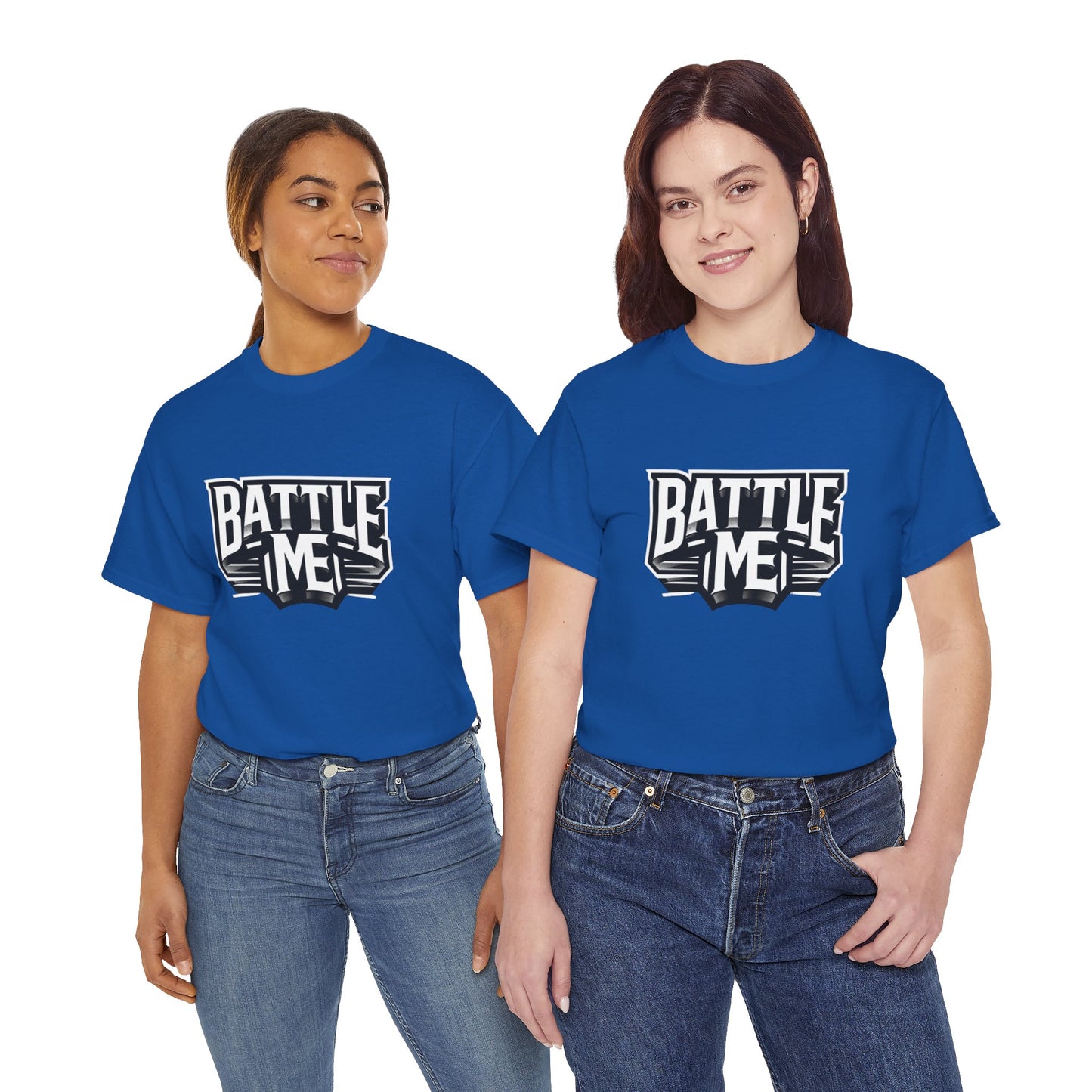 Heavy Cotton Tshirt Unisex for Battle on Live