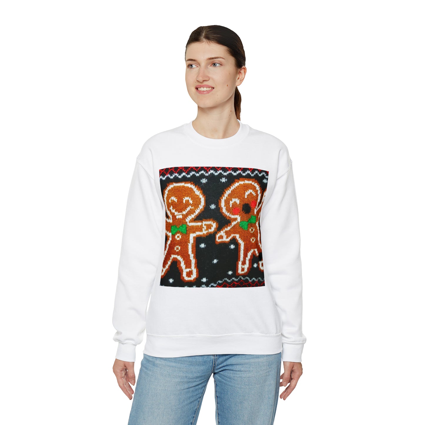 Unisex Heavy Blend™ Crewneck Christmas Ugly Sweatshirt2