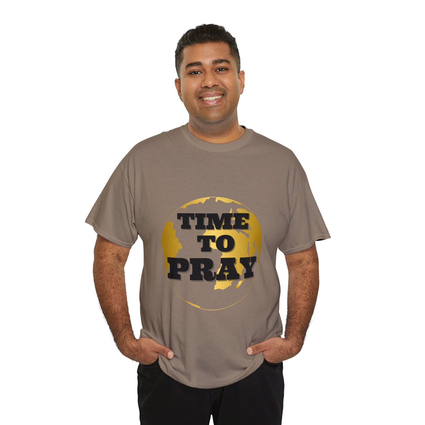 Unisex Heavy Cotton Tee Time to Pray Tee