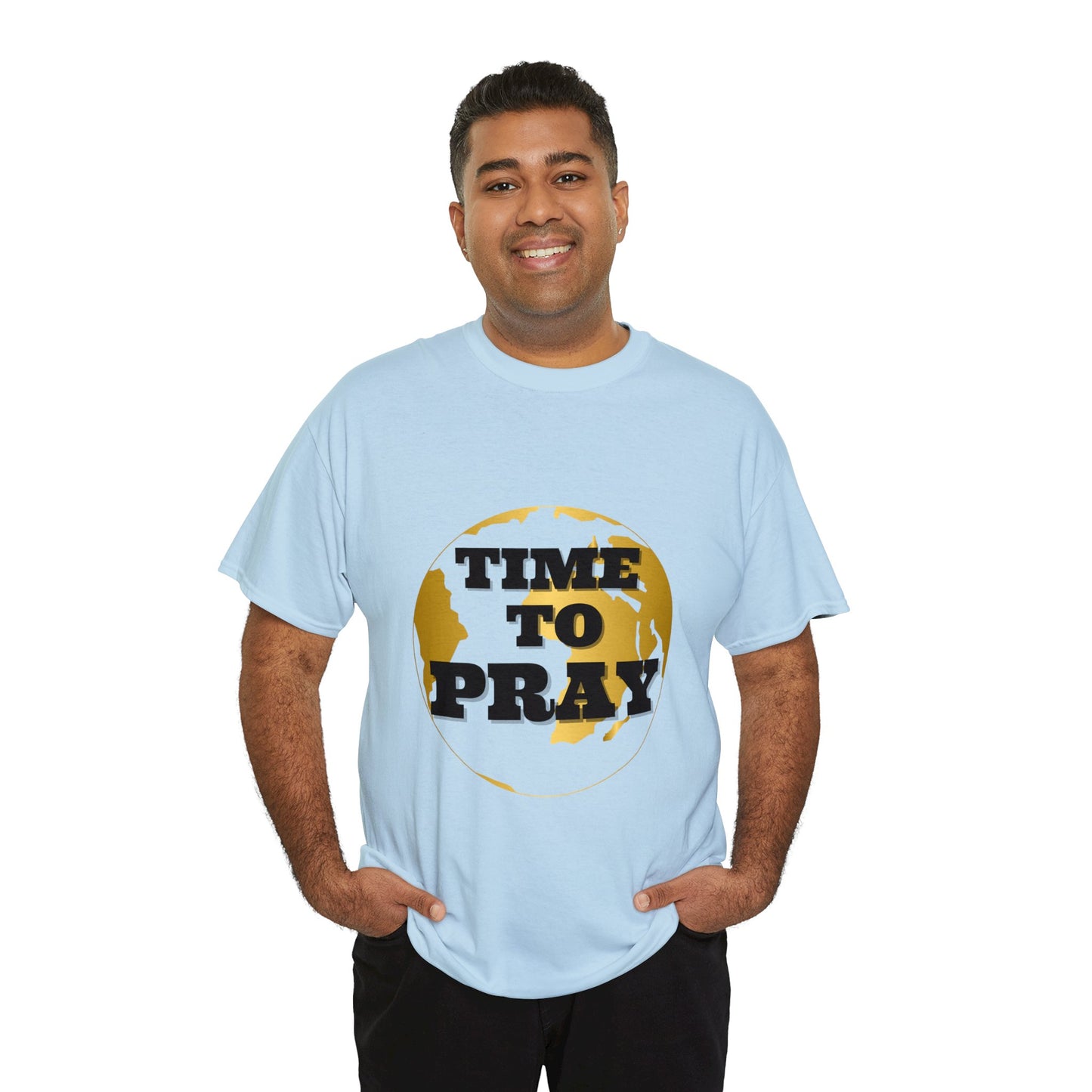 Unisex Heavy Cotton Tee Time to Pray Tee