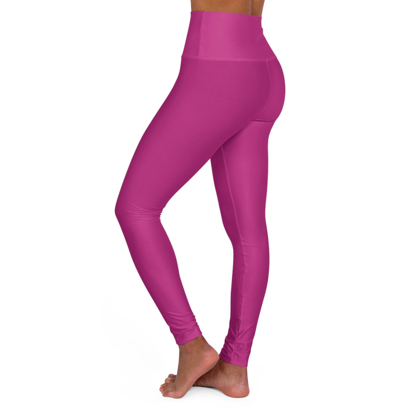 High Waisted Yoga Leggings for Women Pink