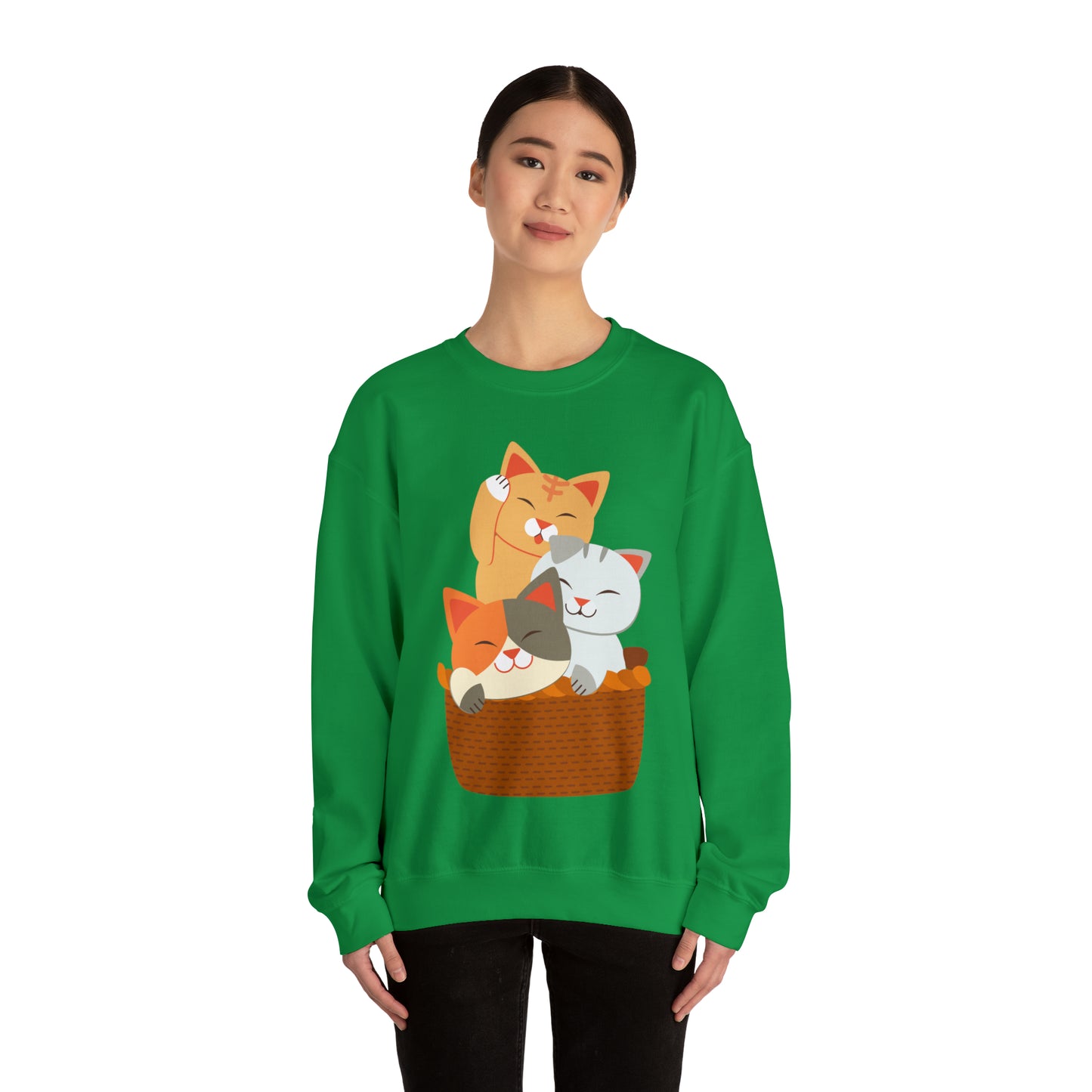 Unisex Heavy Blend™ Crewneck Christmas Ugly Sweatshirt7