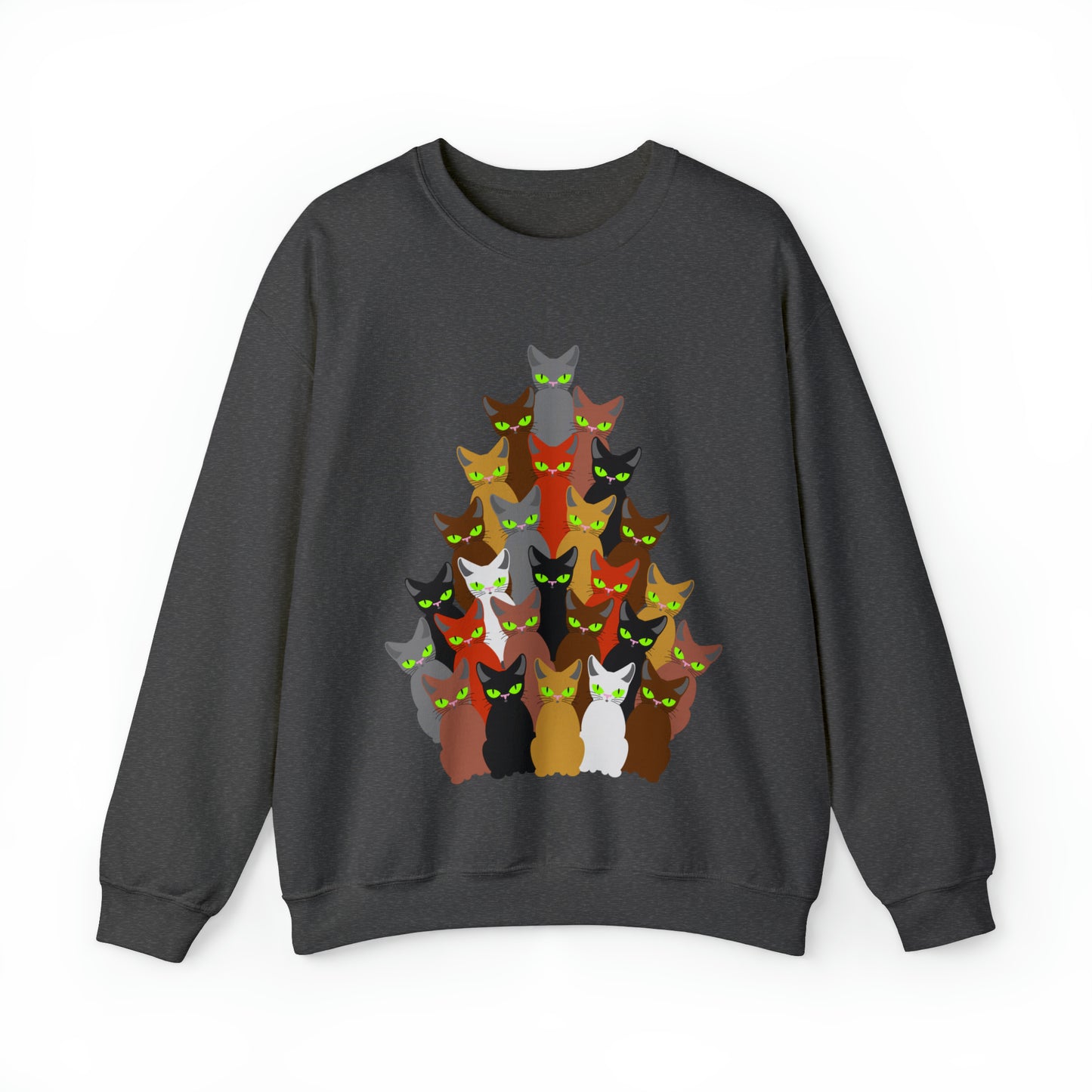 Unisex Heavy Blend™ Crewneck Christmas Ugly Sweatshirt12