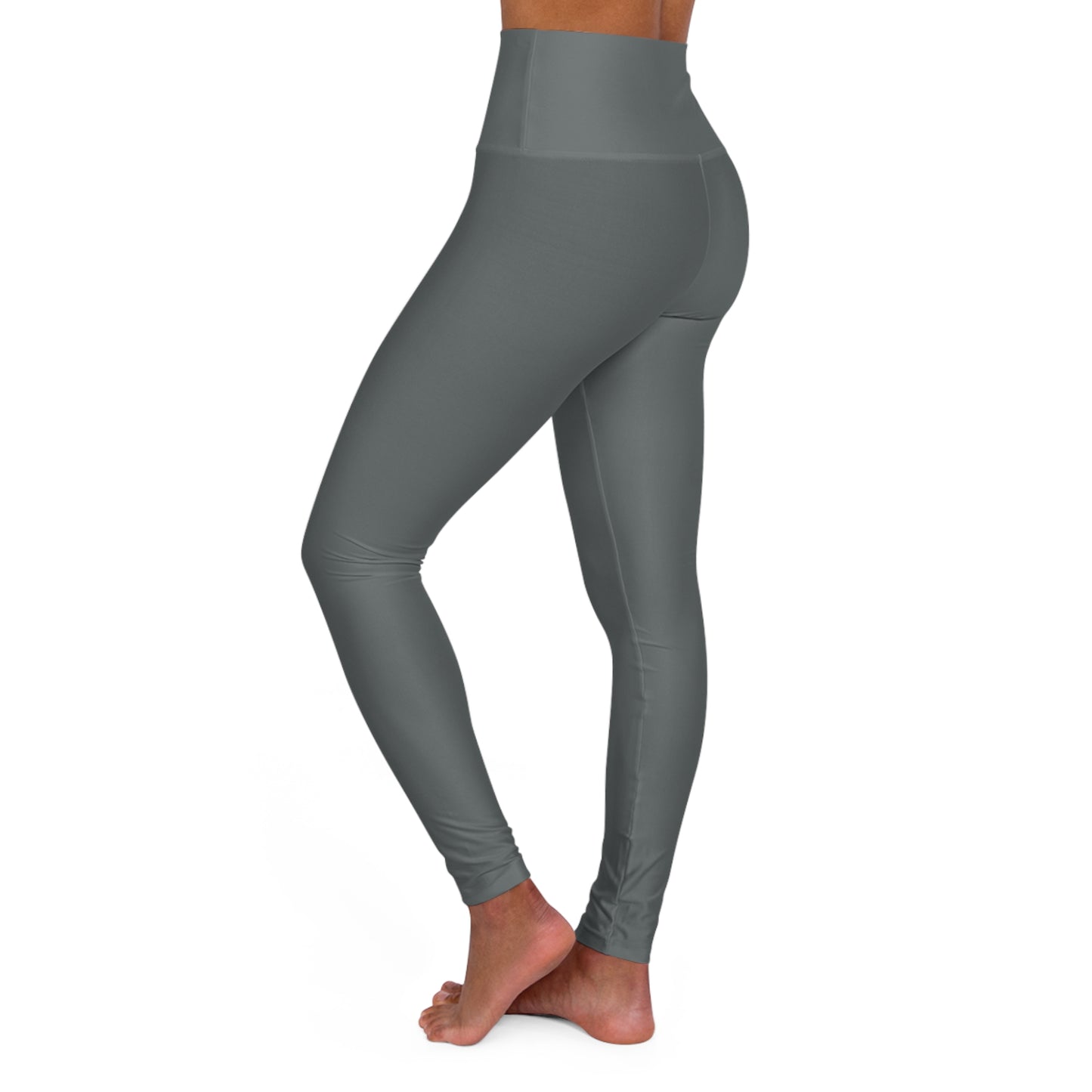 High Waisted Yoga Leggings for Women Grey