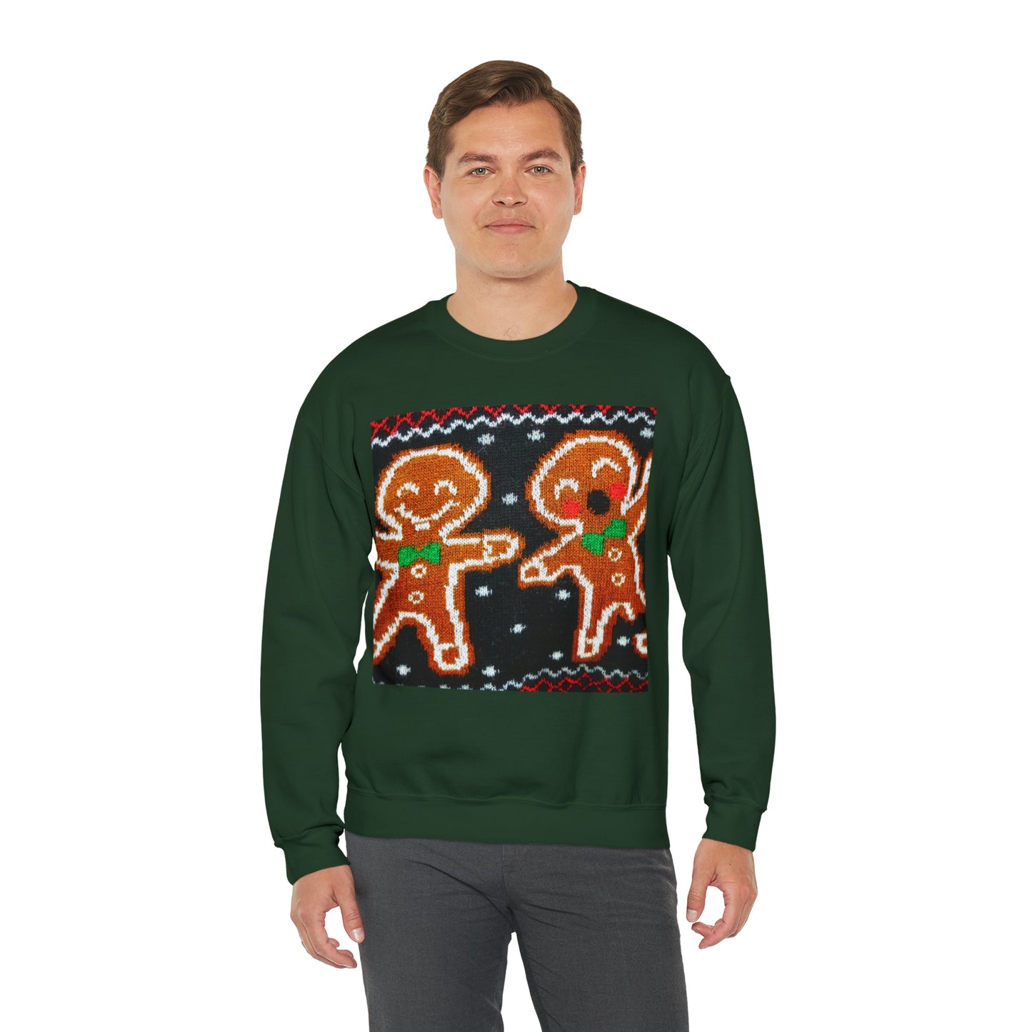 Unisex Heavy Blend™ Crewneck Christmas Ugly Sweatshirt2