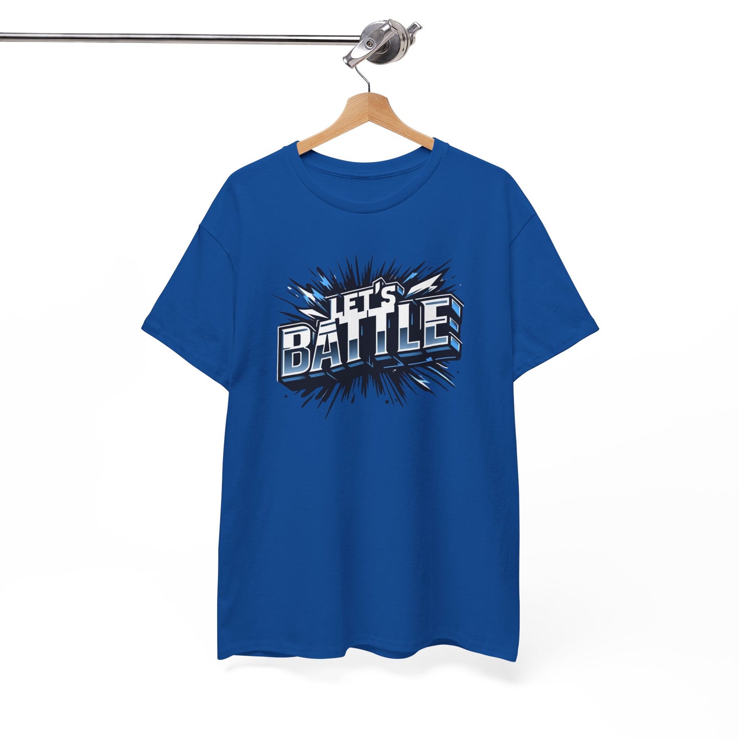 Heavy Cotton Tshirt for Male and Female Lets Battle